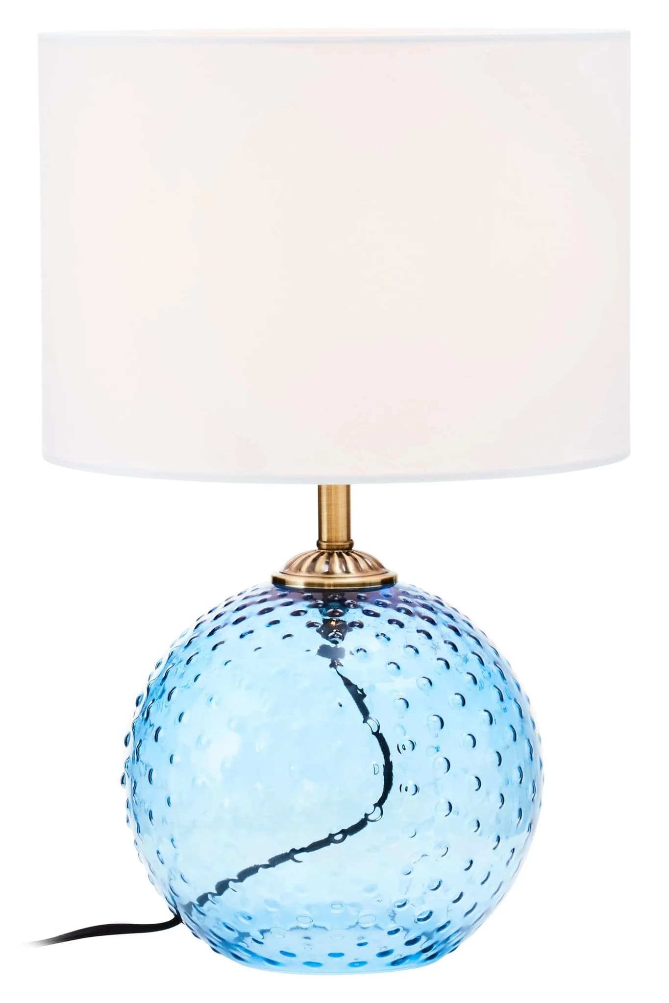 Noa Blue Glass Table Lamp - Table lamps, photo 2 of 5