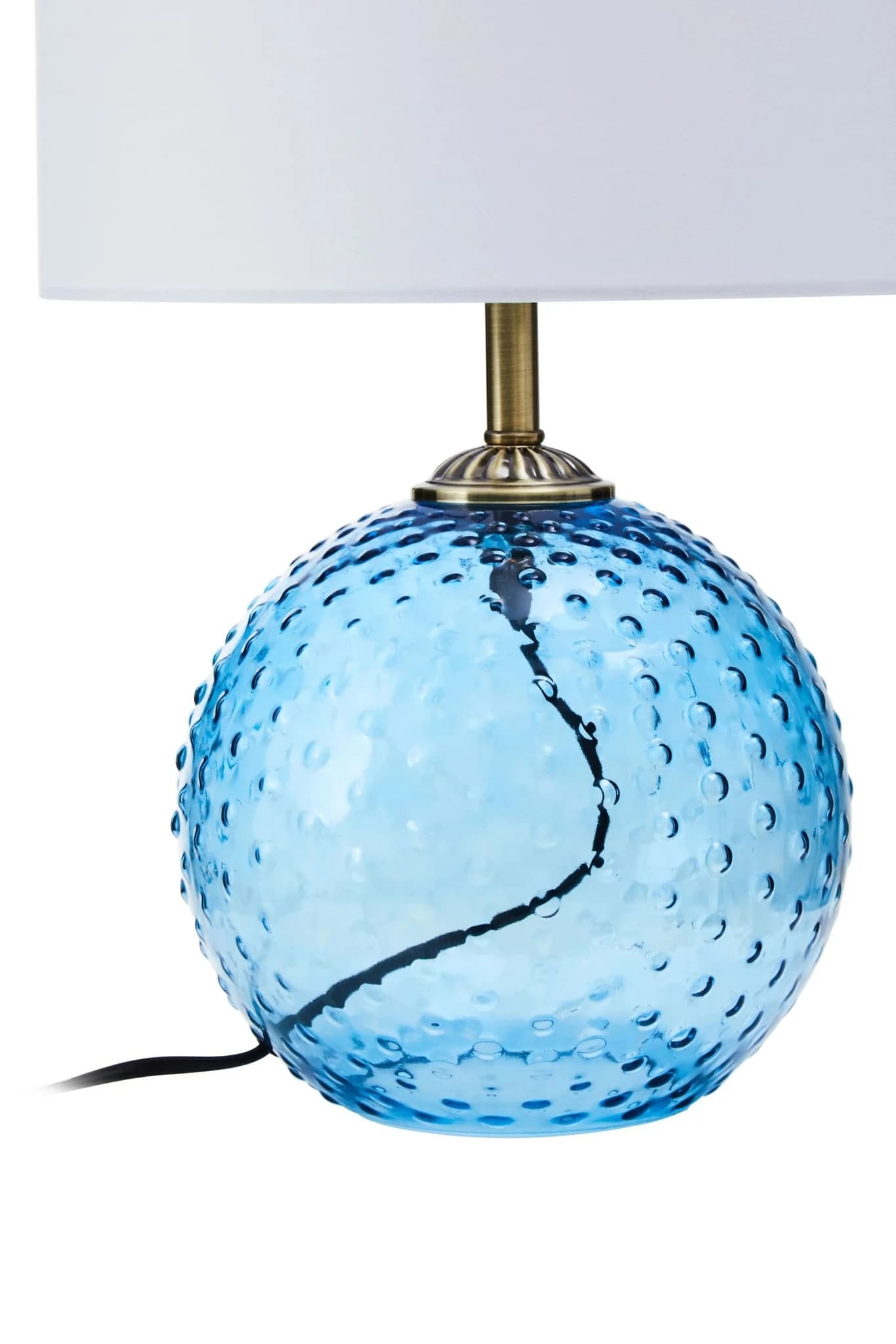 Noa Blue Glass Table Lamp - Table lamps, photo 4 of 5