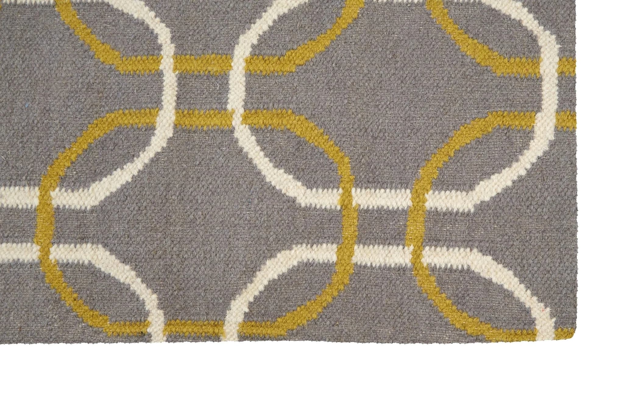 Bosie Oslo Grey White and Green Rug - Decorative, photo 3 of 3