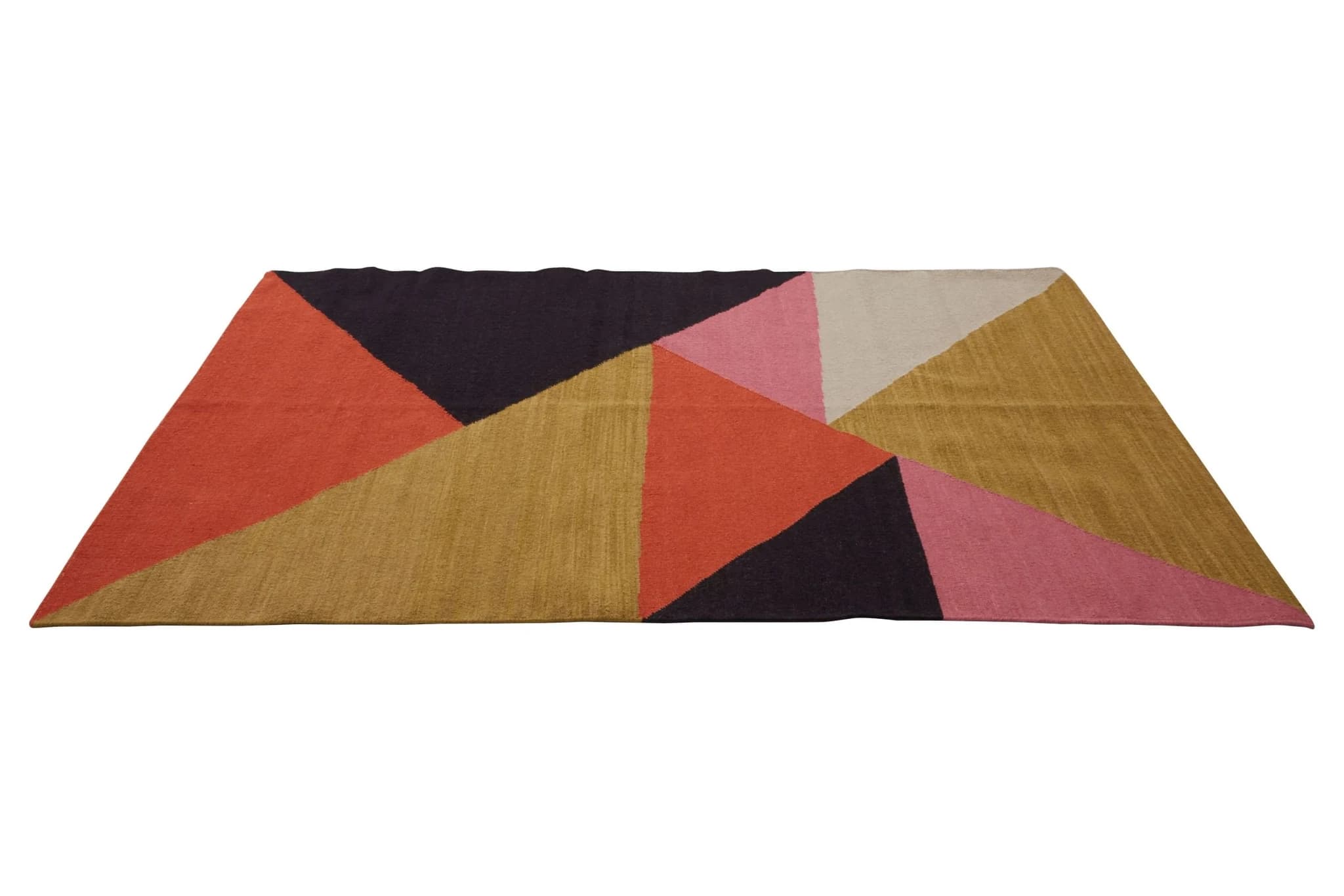 Bosie Villon Rug With Triangular Shapes Design - Decorative, photo 3 of 7