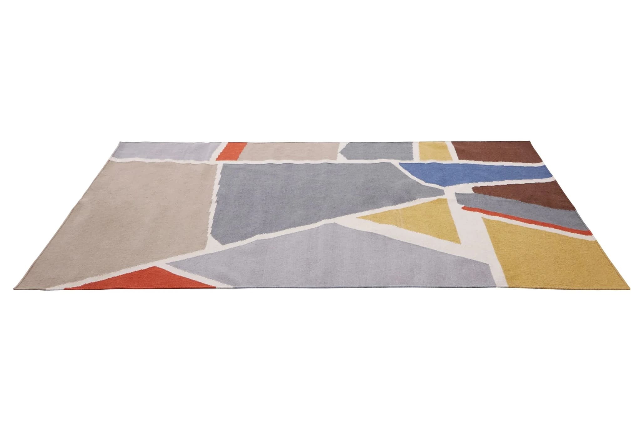 Bosie Villon Multi Colour Abstract Design Rug - Decorative, photo 6 of 8