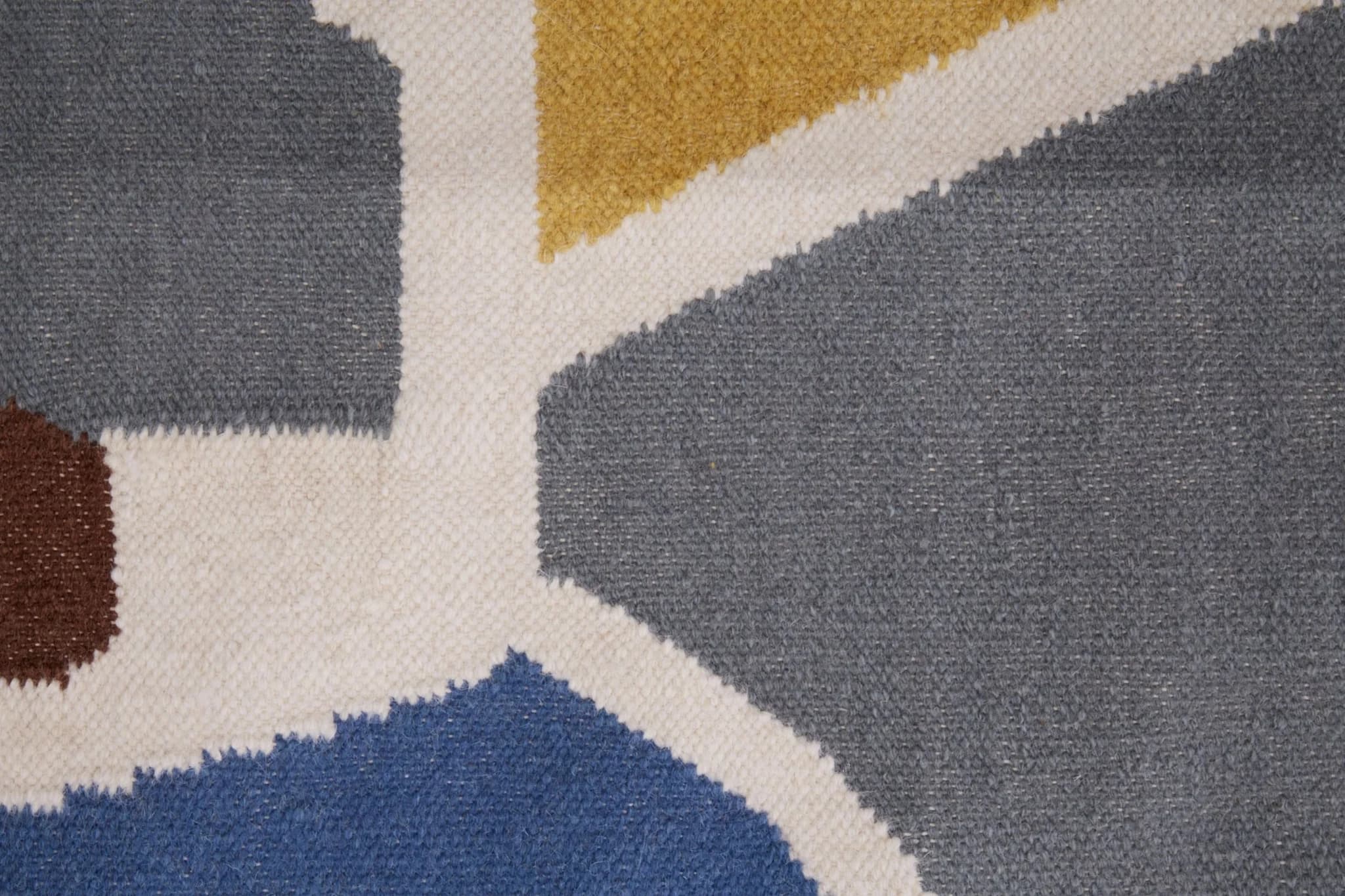 Bosie Villon Multi Colour Abstract Design Rug - Decorative, photo 7 of 8