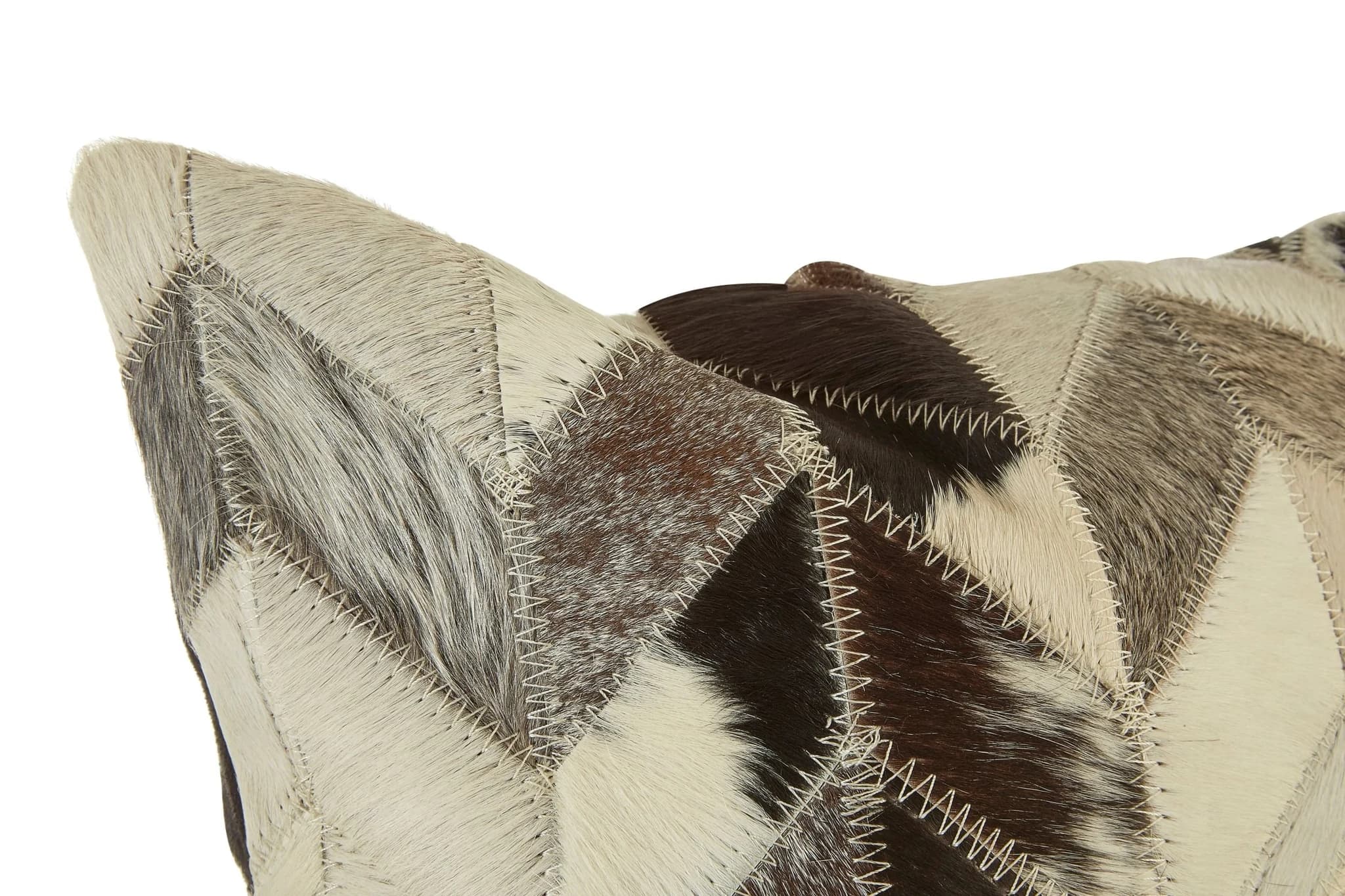 Bosie Safira Black And White Patchwork Cushion Cover - Decorative, photo 6 of 6