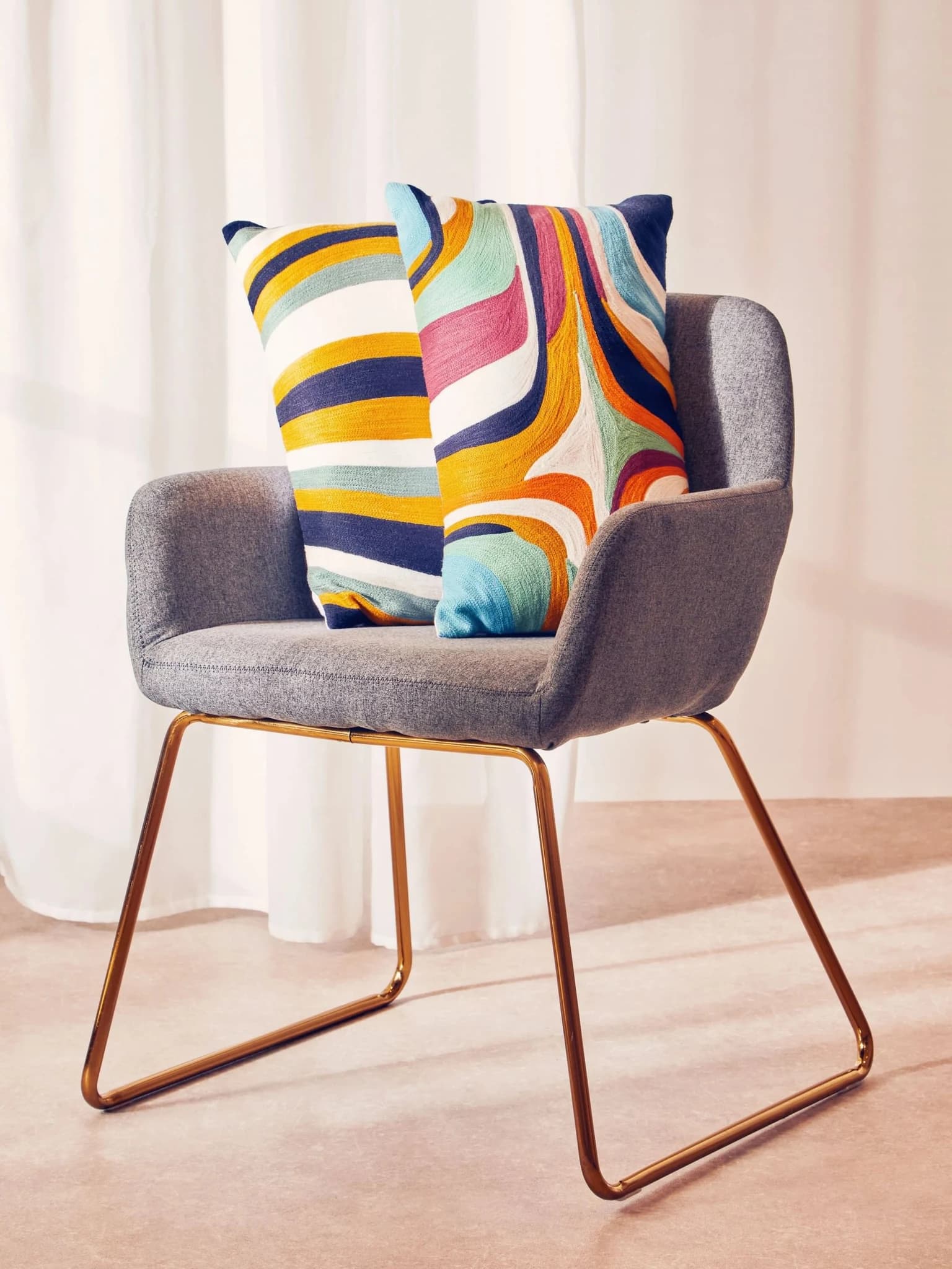 Bosie Ozella Stripes Design Cushion - Decorative, photo 3 of 8