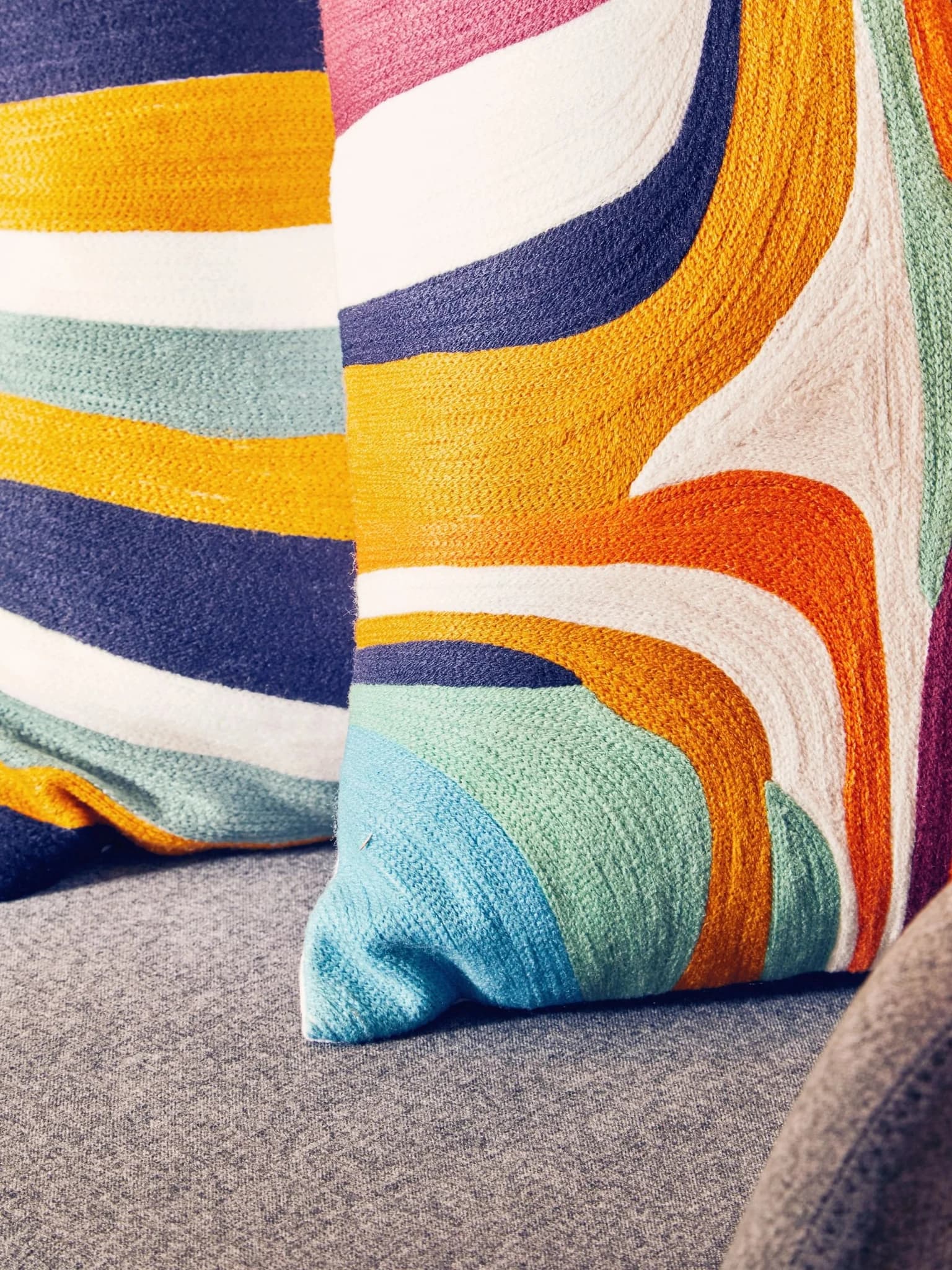 Bosie Ozella Stripes Design Cushion - Decorative, photo 2 of 8