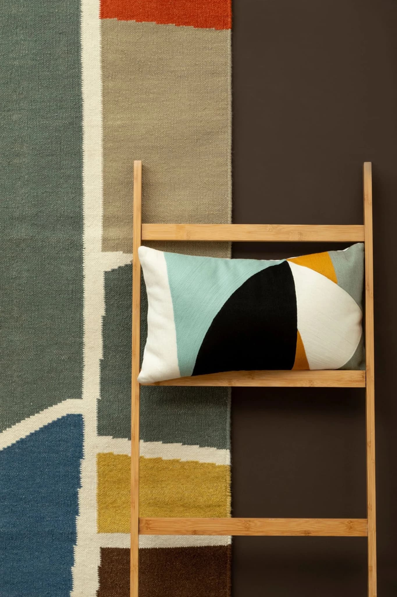 Bosie Ozella Multi Colour Rectangular Cushion - Decorative, photo 4 of 8