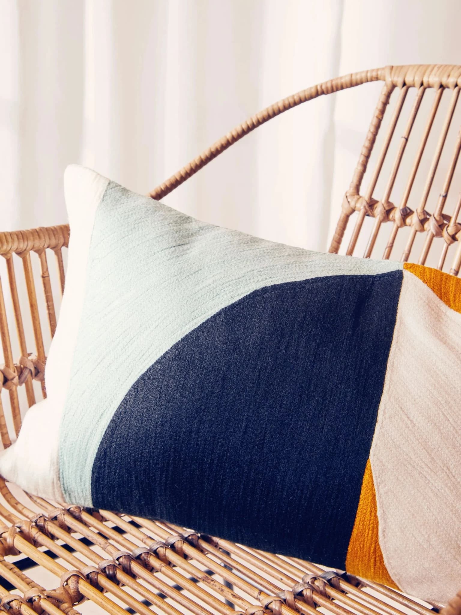 Bosie Ozella Multi Colour Rectangular Cushion - Decorative, photo 2 of 8
