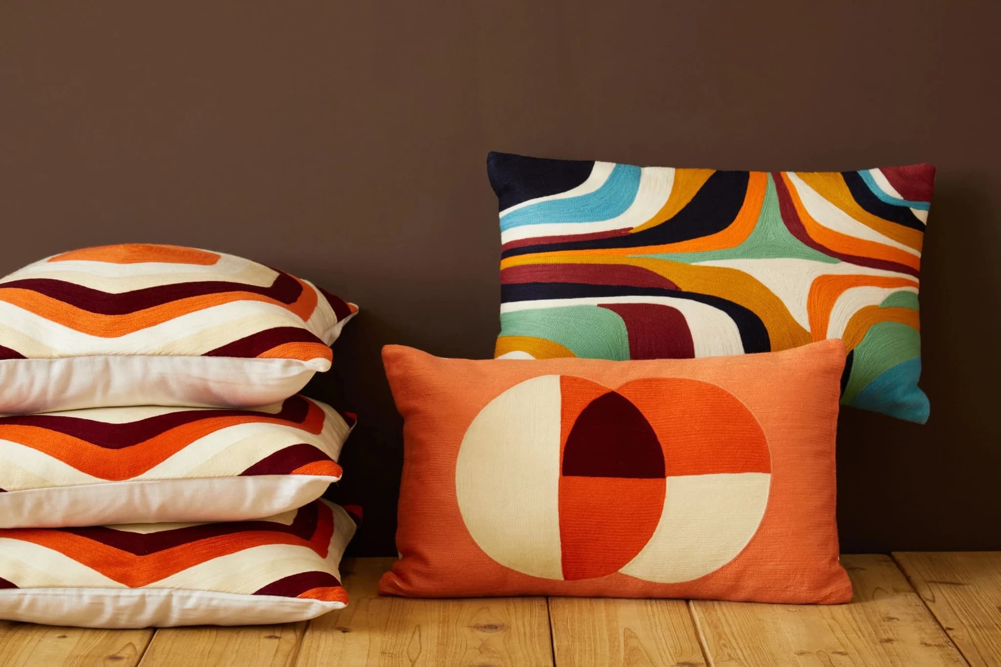Bosie Ozella Multicolour Rectangular Cushion - Decorative, photo 5 of 6