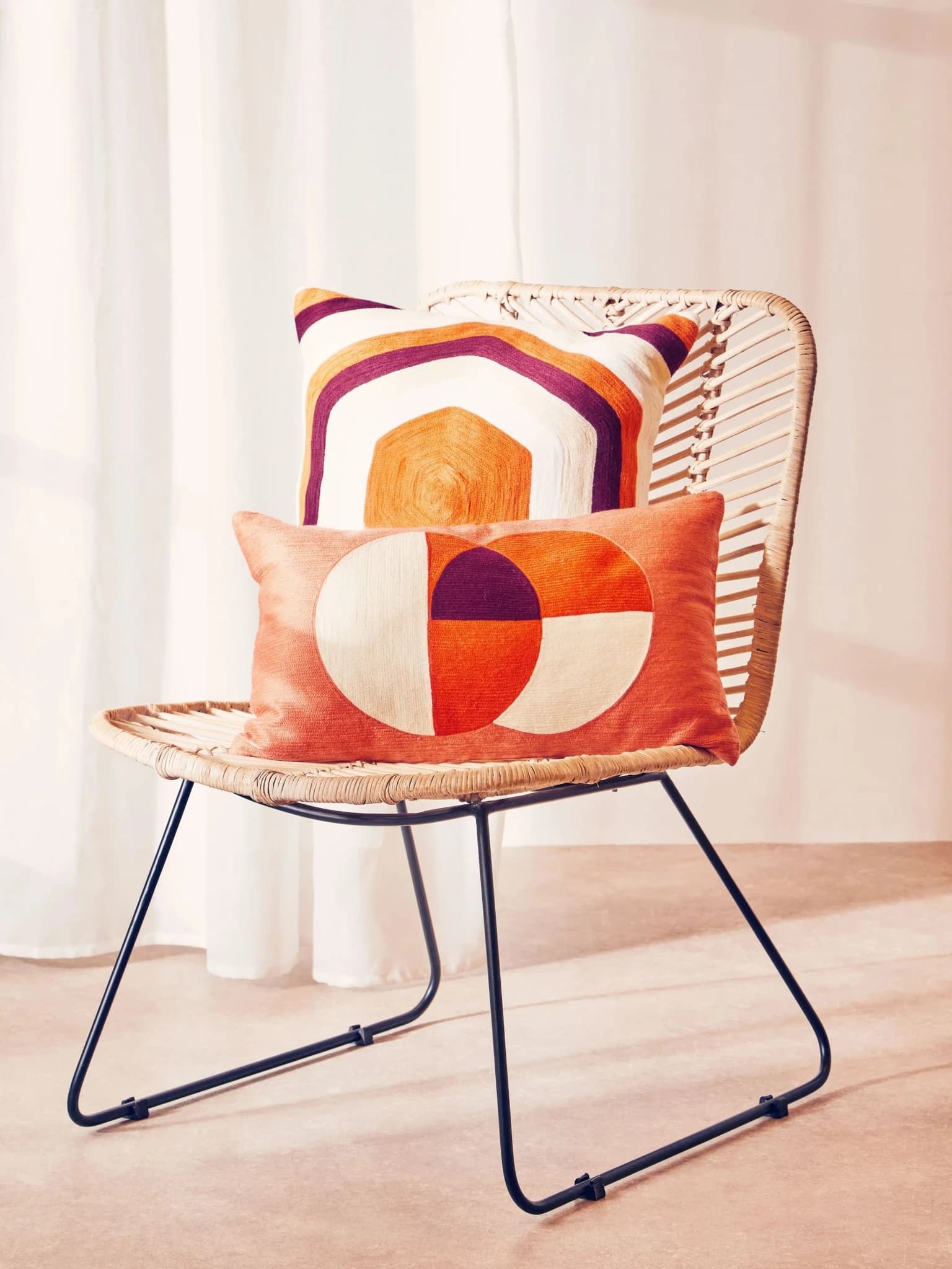 Bosie Ozella Multicolour Rectangular Cushion - Decorative, photo 3 of 6