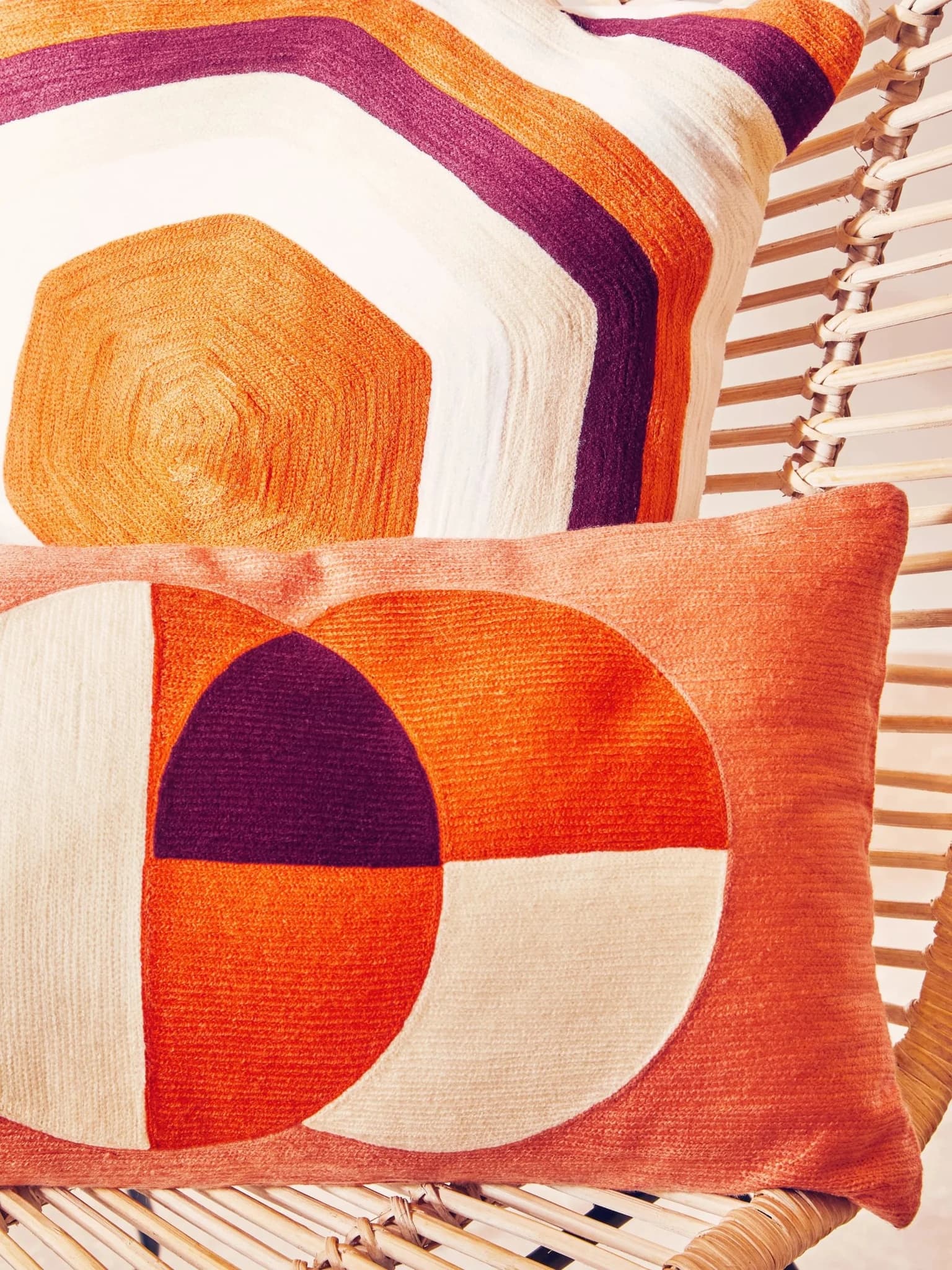 Bosie Ozella Multicolour Rectangular Cushion - Decorative, photo 2 of 6