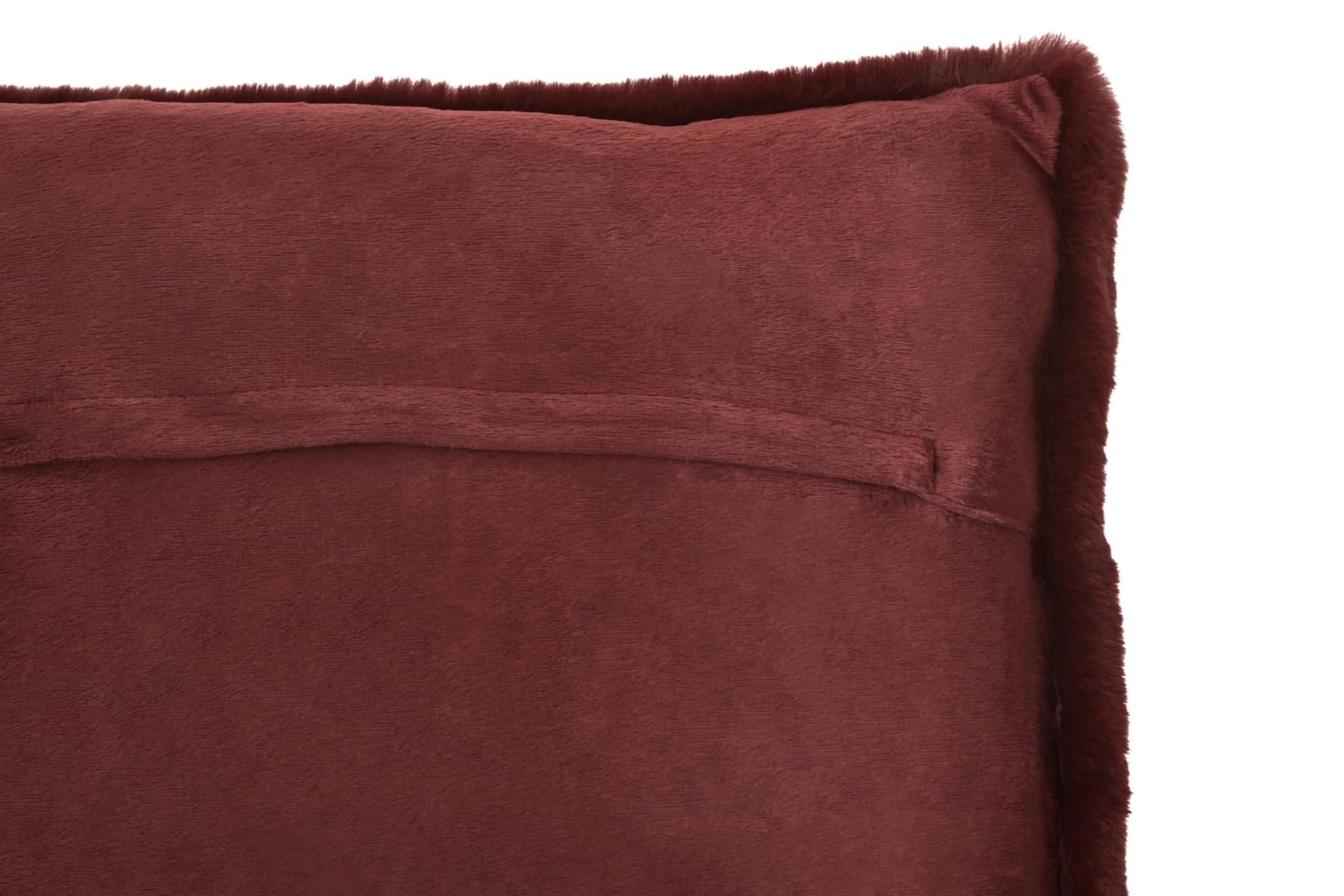 Bosie Lamina Red Wine Square Cushion - Decorative, photo 8 of 8