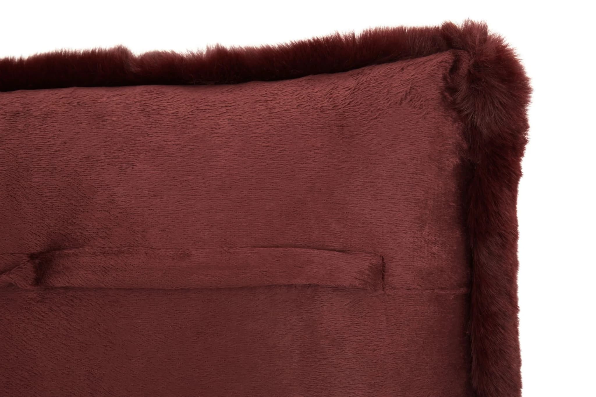 Bosie Lamina Red Wine Rectangular Cushion - Decorative, photo 8 of 8