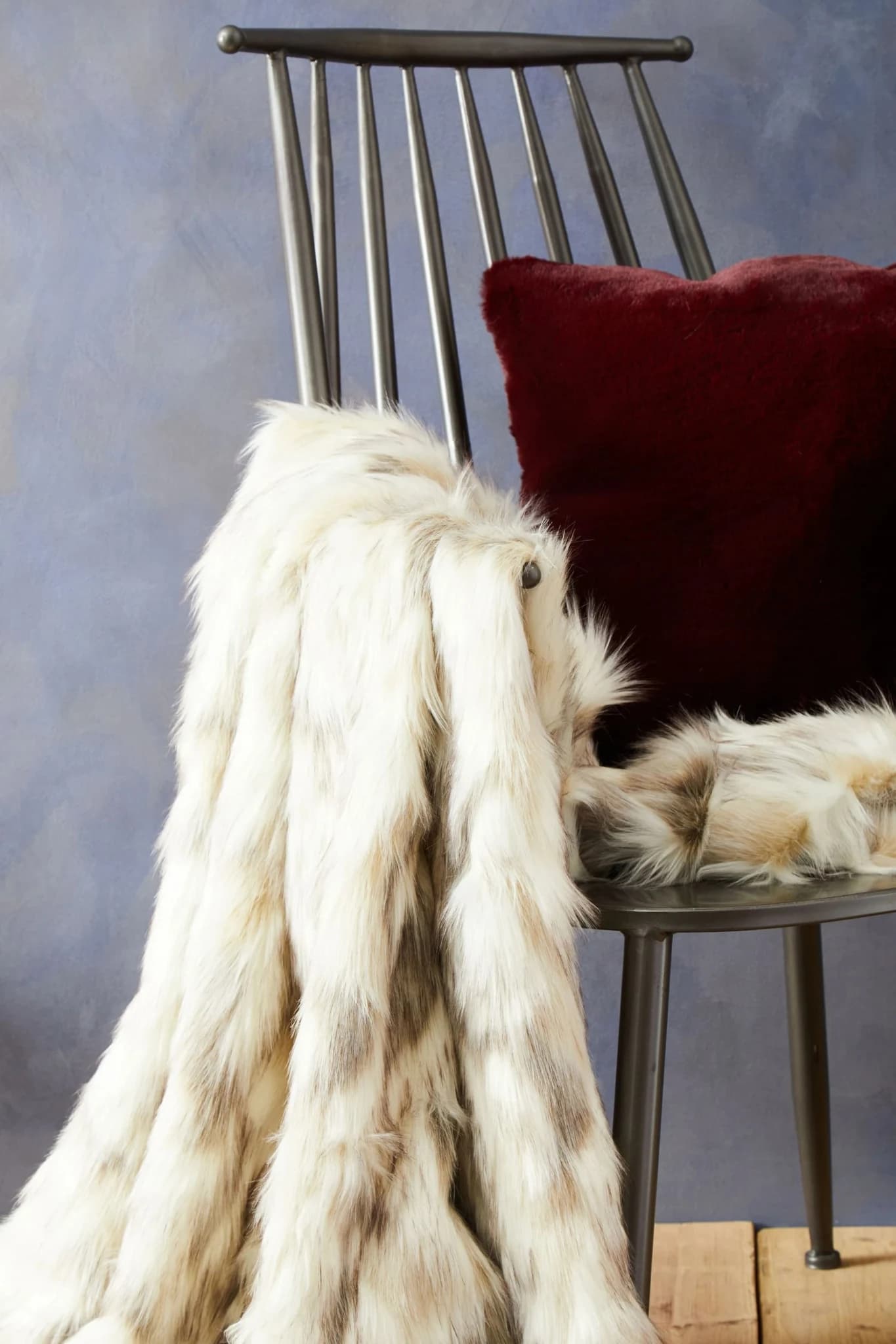 Bosie Lamina Natural Fur Throw - Decorative, photo 4 of 8
