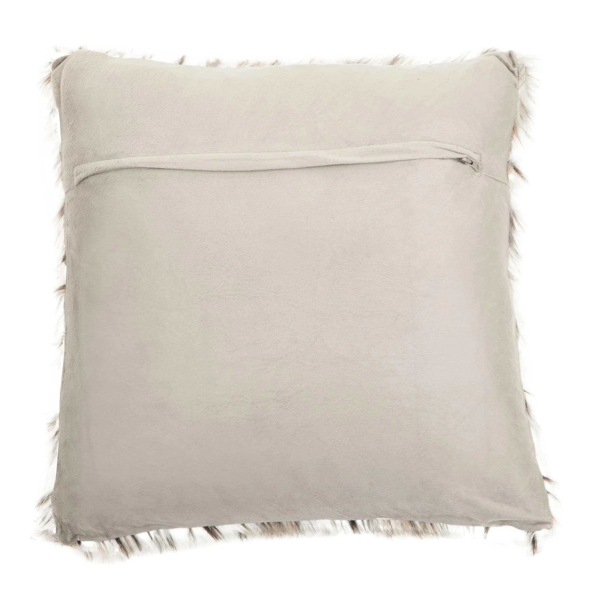 Bosie Lamina Animal Print Square Fur Cushion - Decorative, photo 2 of 7