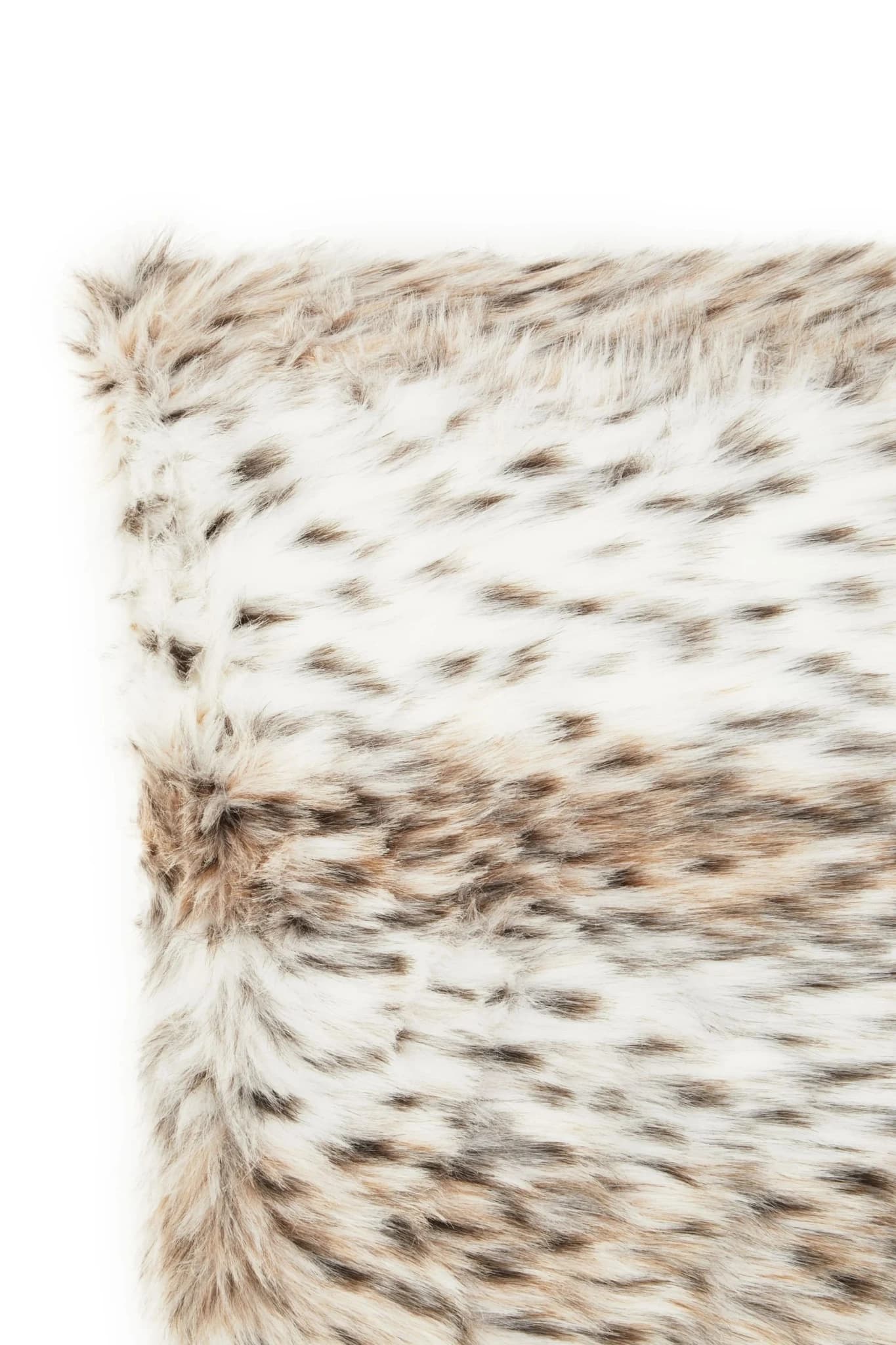 Bosie Lamina Animal Print Square Fur Cushion - Decorative, photo 7 of 7