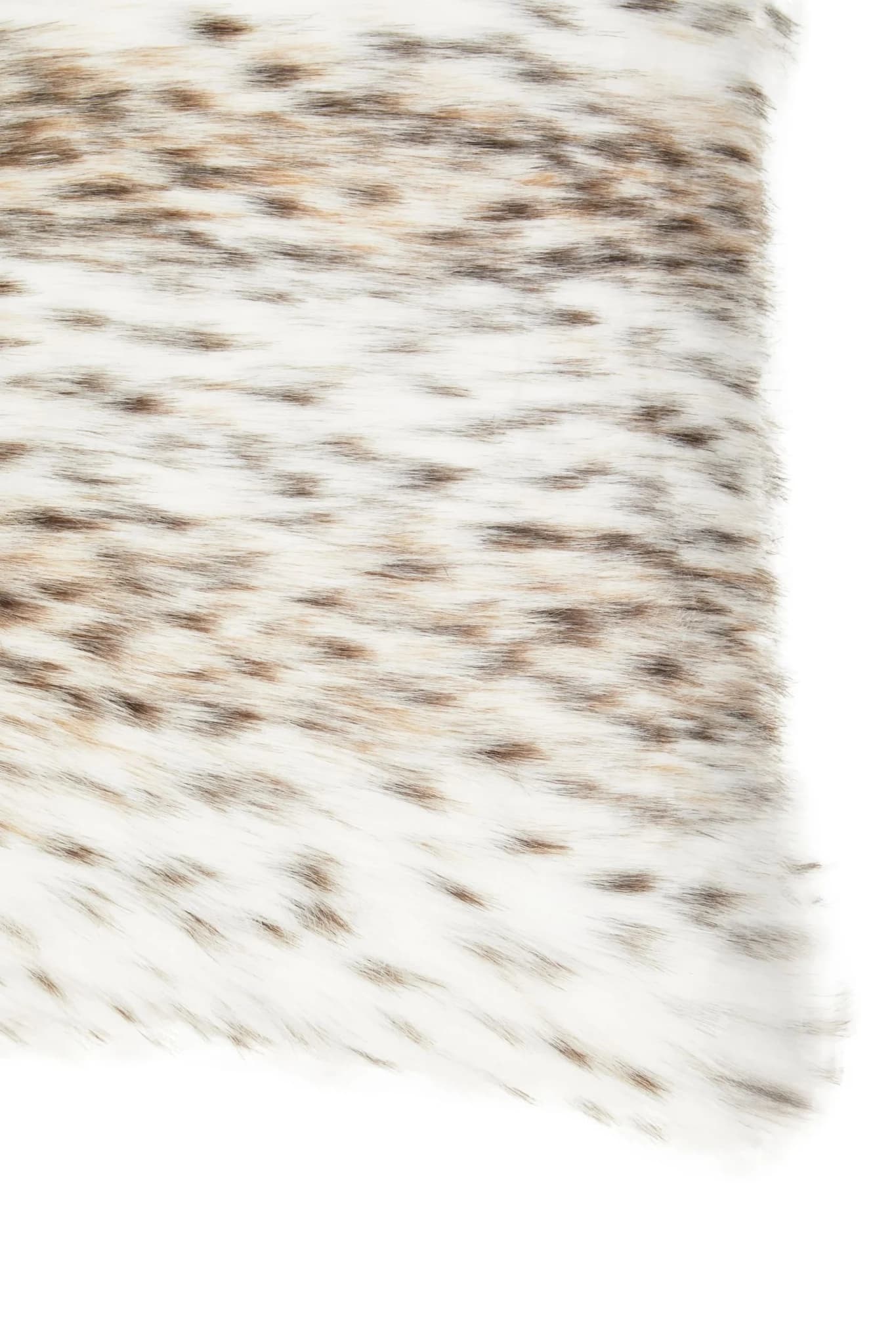 Bosie Lamina Animal Print Square Fur Cushion - Decorative, photo 6 of 7