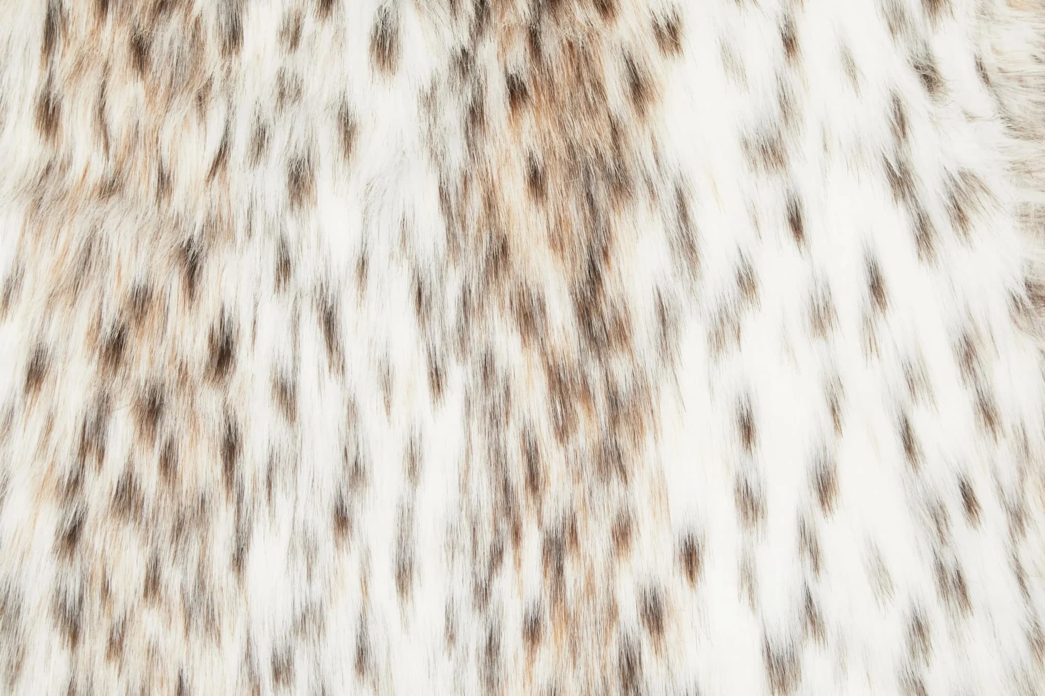 Bosie Lamina Animal Print Square Fur Cushion - Decorative, photo 5 of 7