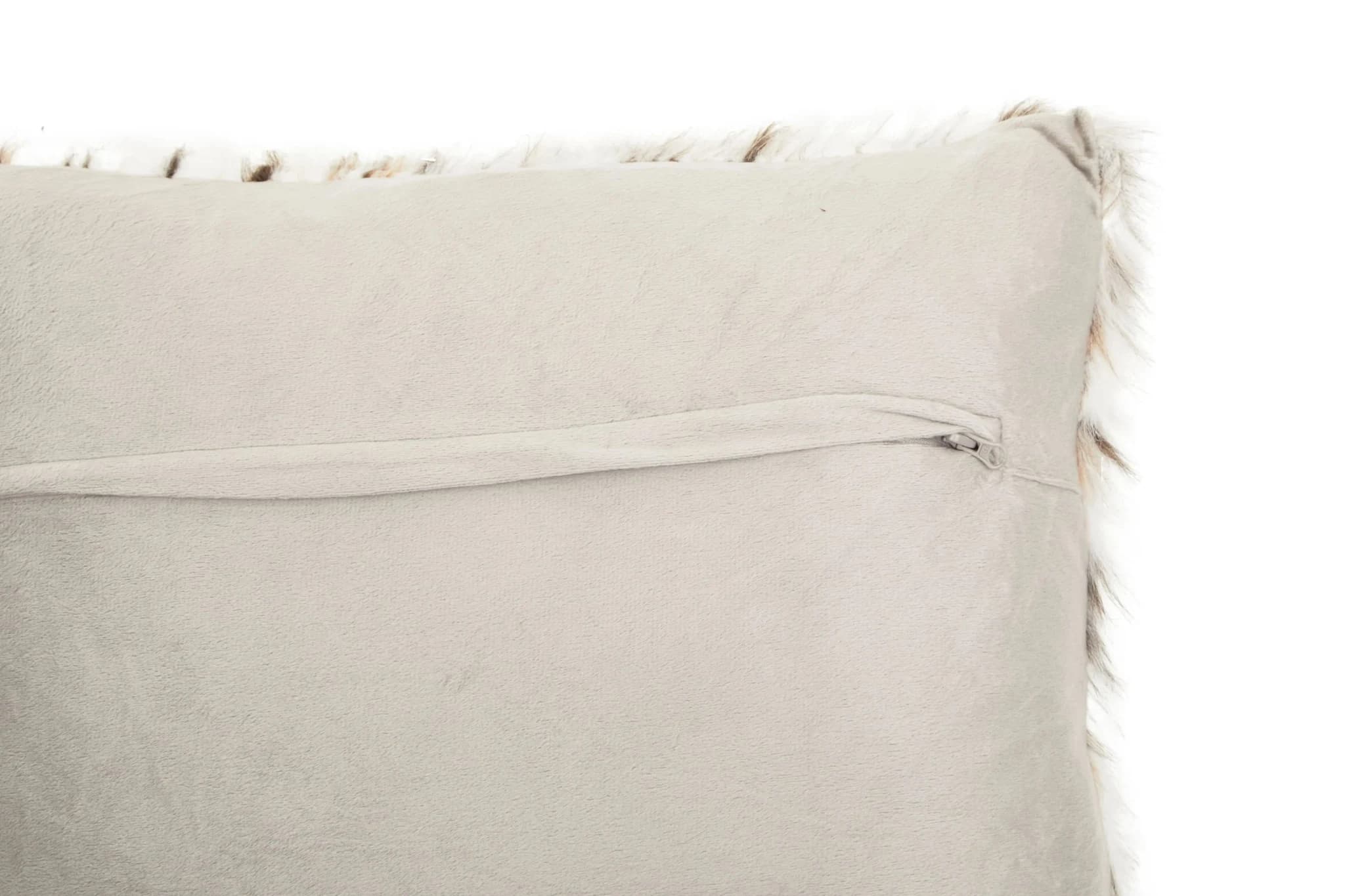 Bosie Lamina Animal Print Square Fur Cushion - Decorative, photo 4 of 7