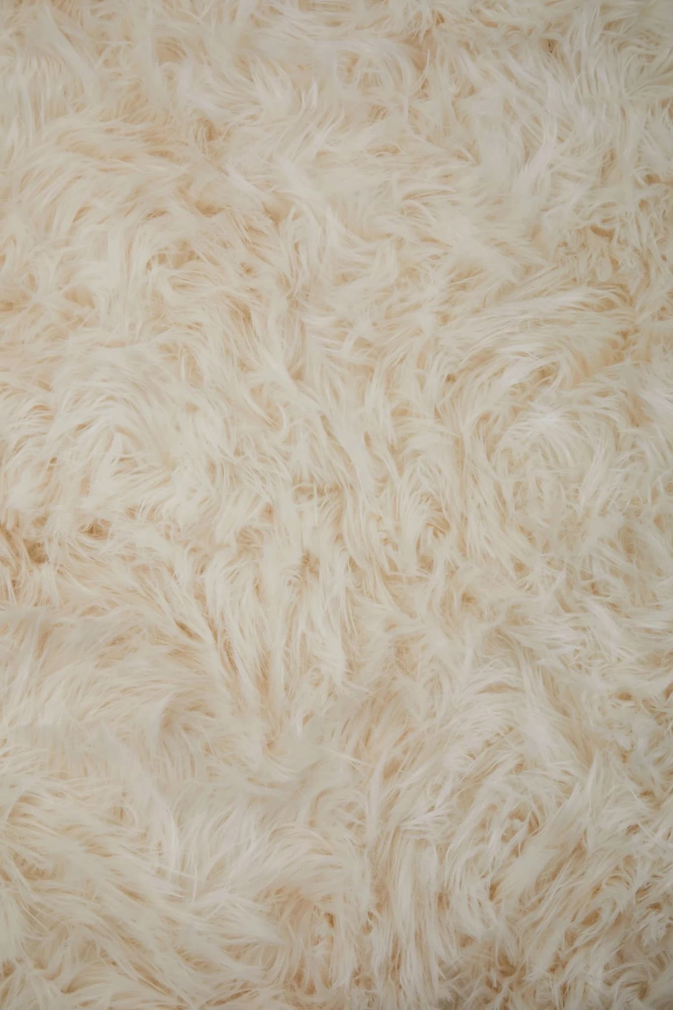 Bosie Lamina Cream Faux Fur Throw - Decorative, photo 8 of 8