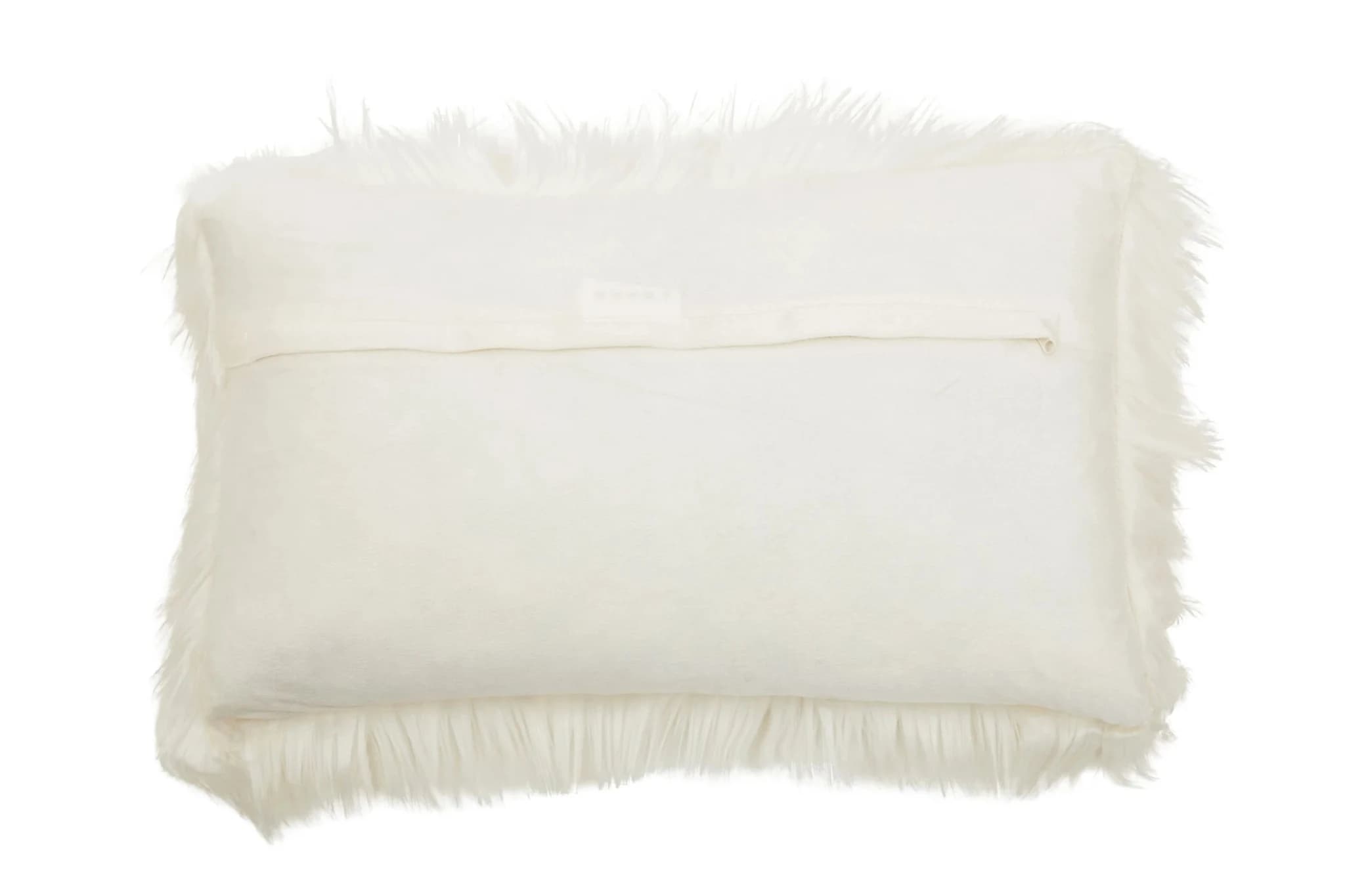 Bosie Lamina Cream Fur Cushion - Decorative, photo 3 of 7