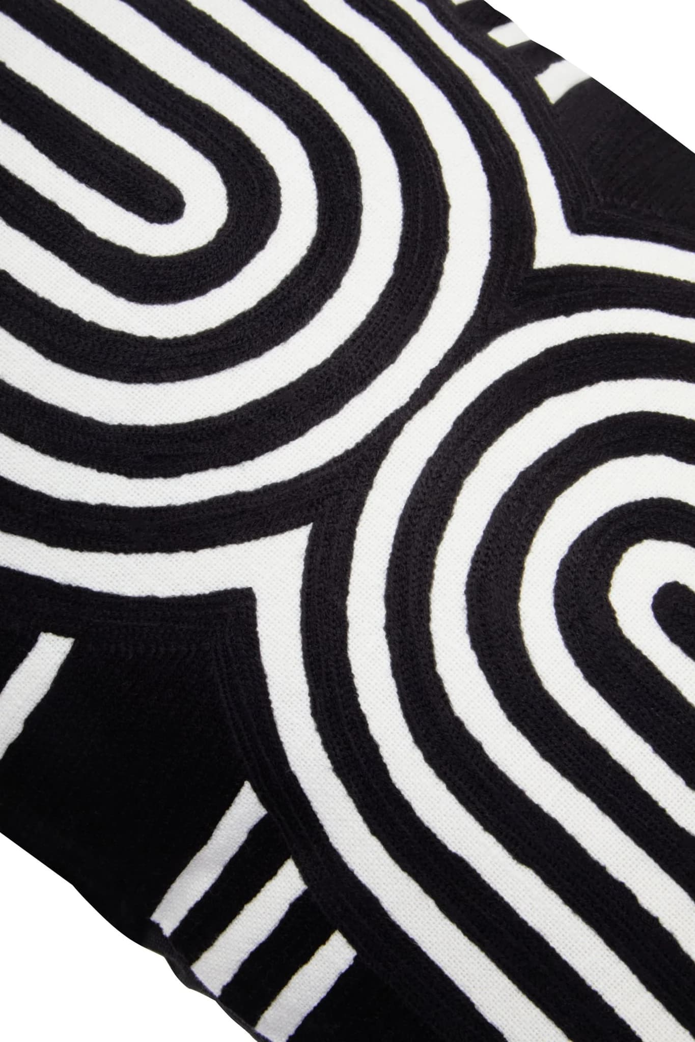 Bosie Ozella Black And White Rectangular Cushion - Decorative, photo 6 of 8