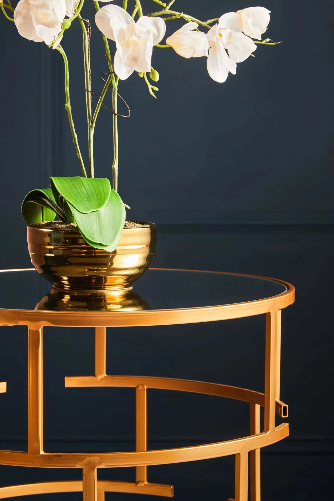Avantis Set Of 2 Maze Design Side Tables - Tables, photo 3 of 8