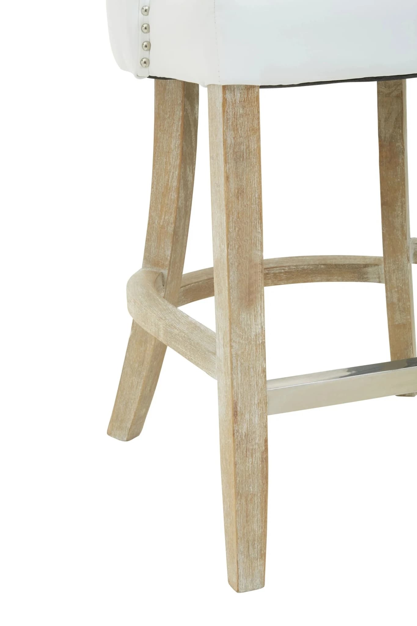 Kensington Townhouse Ivory Leather Effect Bar Chair - Seating, photo 8 of 8