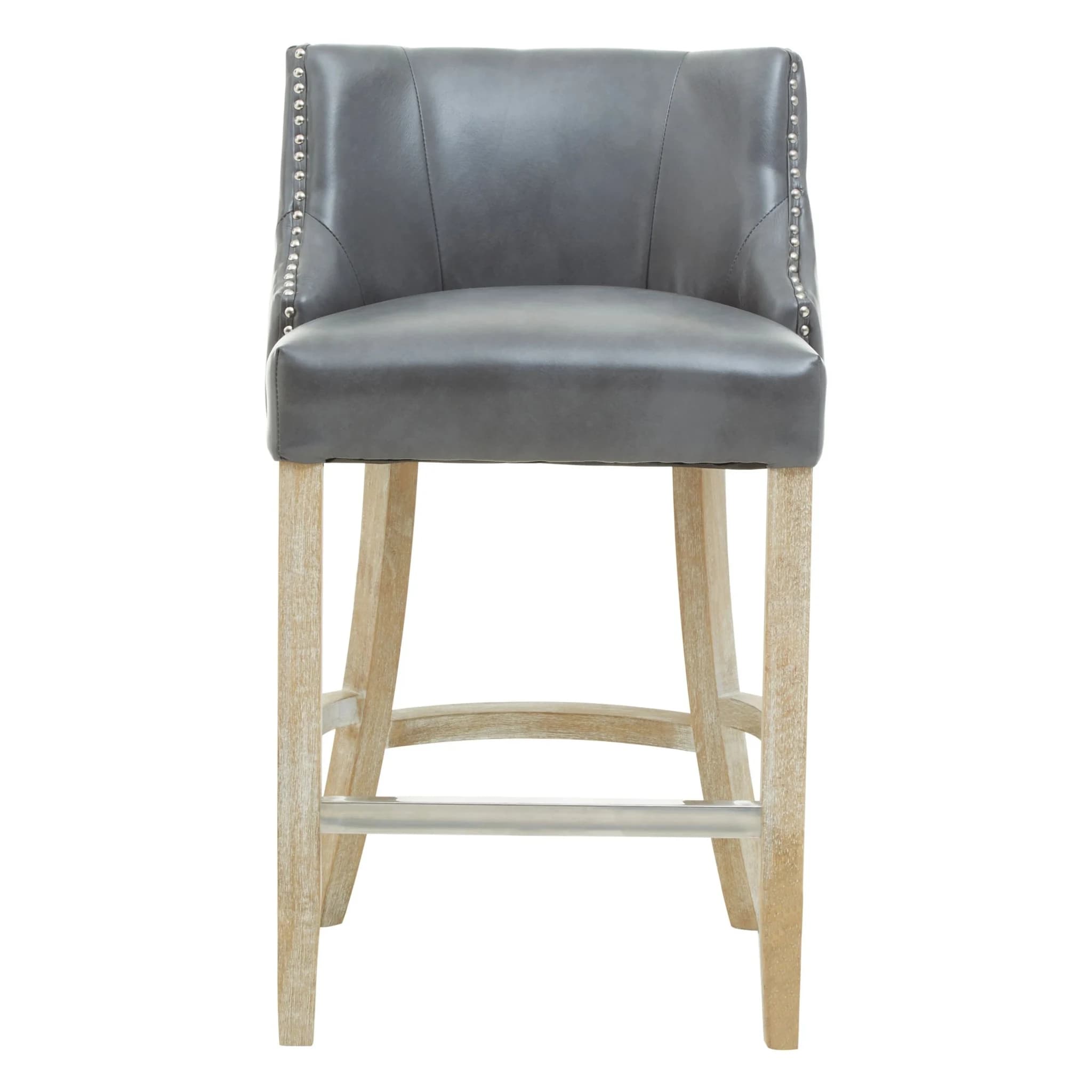 Kensington Townhouse Grey Hevea Bar Chair - Seating, photo 6 of 8
