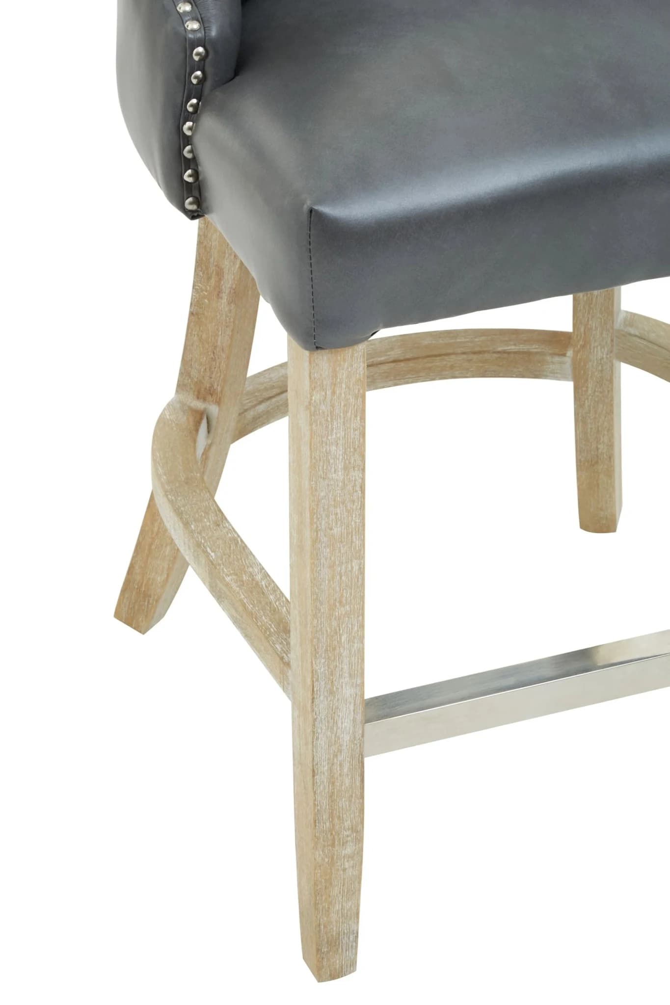 Kensington Townhouse Grey Hevea Bar Chair - Seating, photo 7 of 8