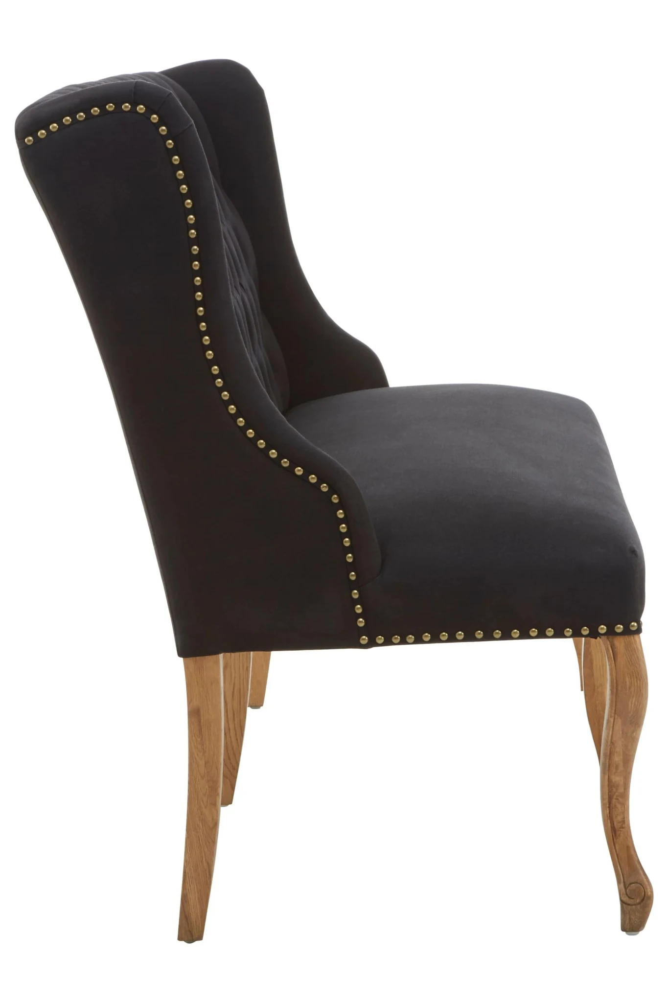 Harrison Black 2 Seat Bench Sofa - Seating, photo 3 of 7