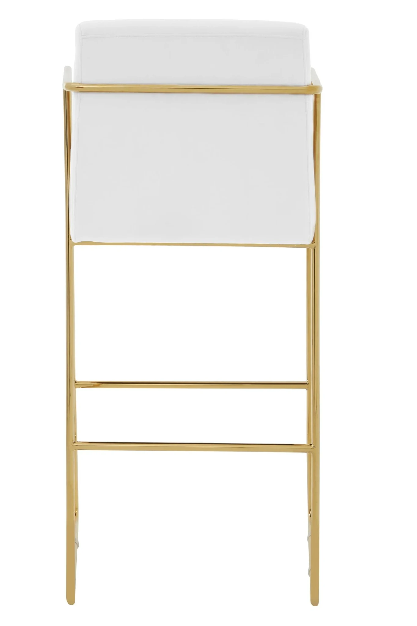 Piermount Mink Velvet And Gold Bar Stool - Seating, photo 3 of 7