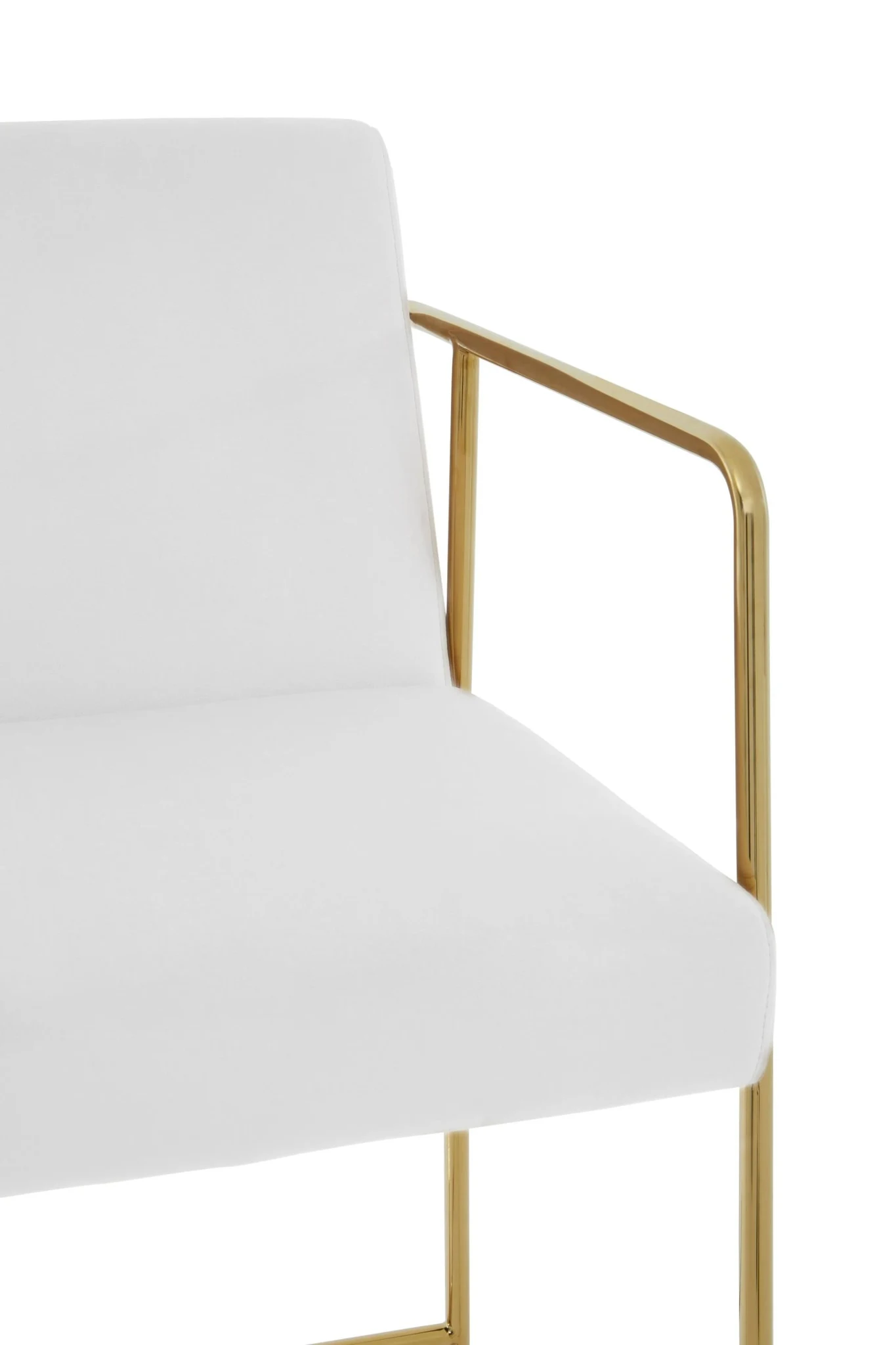 Piermount Mink Velvet And Gold Bar Stool - Seating, photo 7 of 7