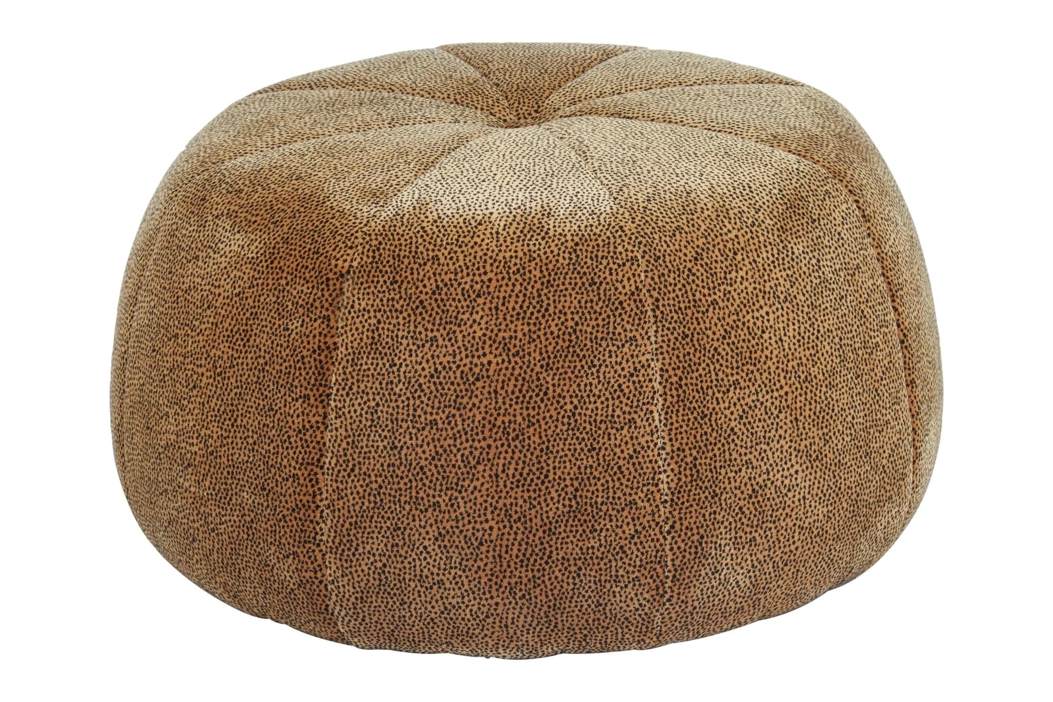 Manhattan Leopard Print Pouffe - Decorative, photo 4 of 7