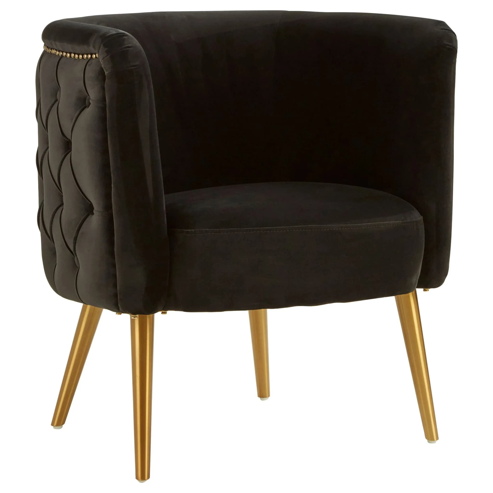 Manhattan Black Tub Chair - Seating, photo 4 of 7