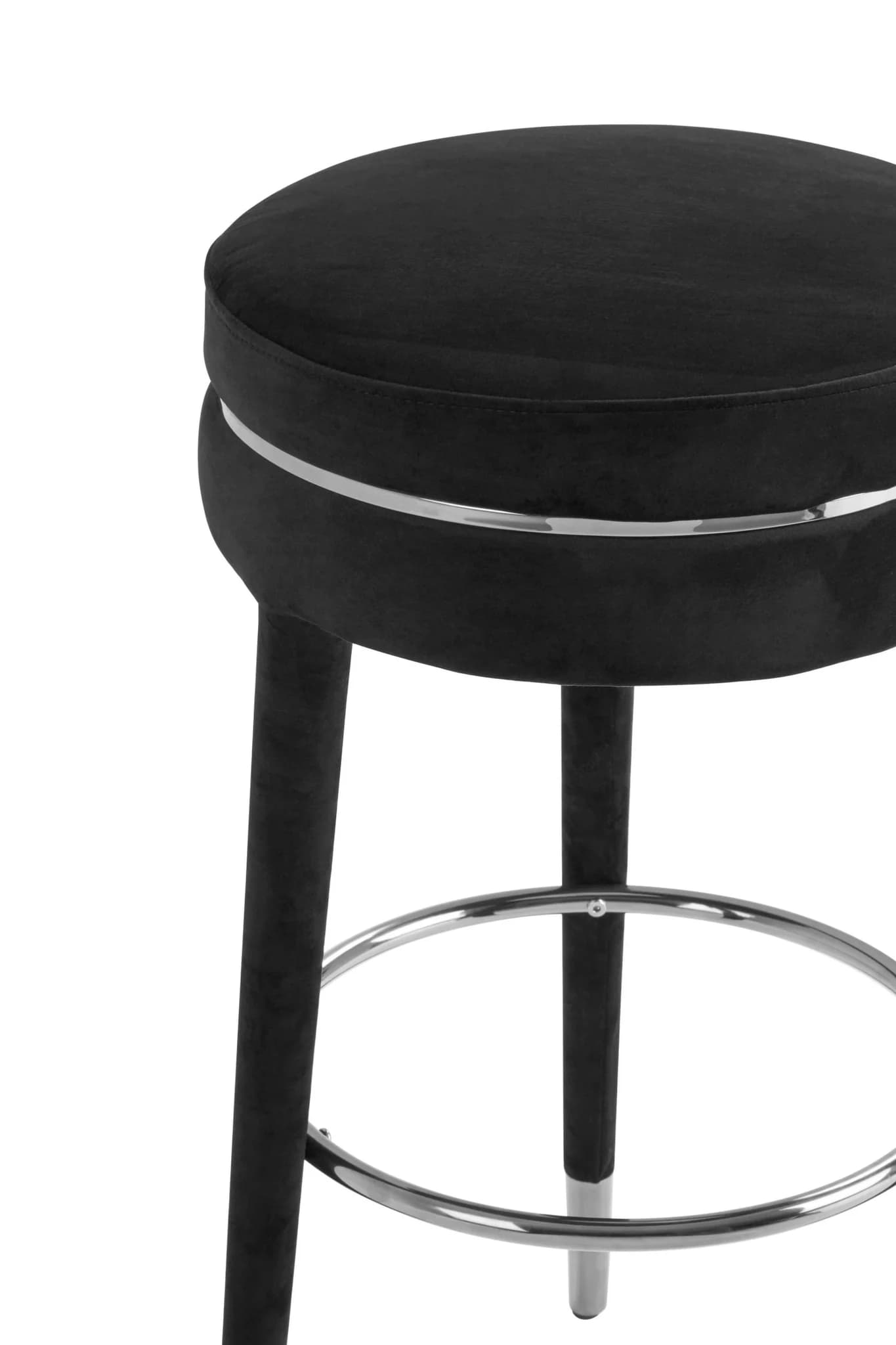 Manhattan Grey Velvet Bar Stool - Seating, photo 6 of 6