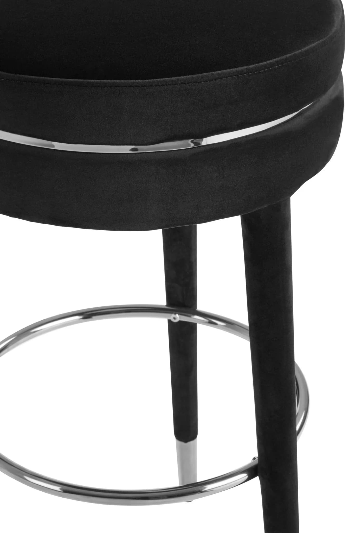 Manhattan Grey Velvet Bar Stool - Seating, photo 5 of 6