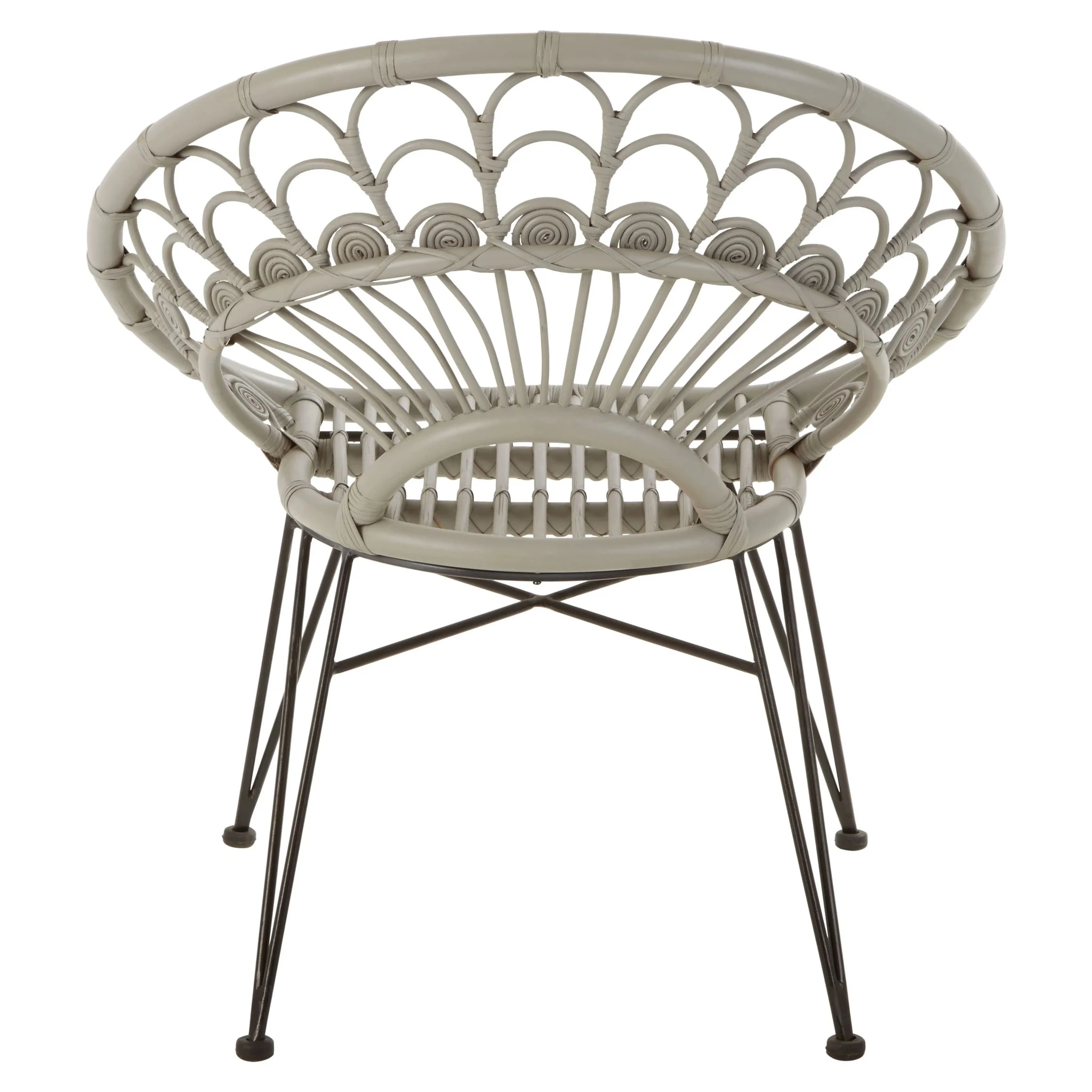 Manado Grey Natural Rattan Chair - Seating, photo 2 of 6