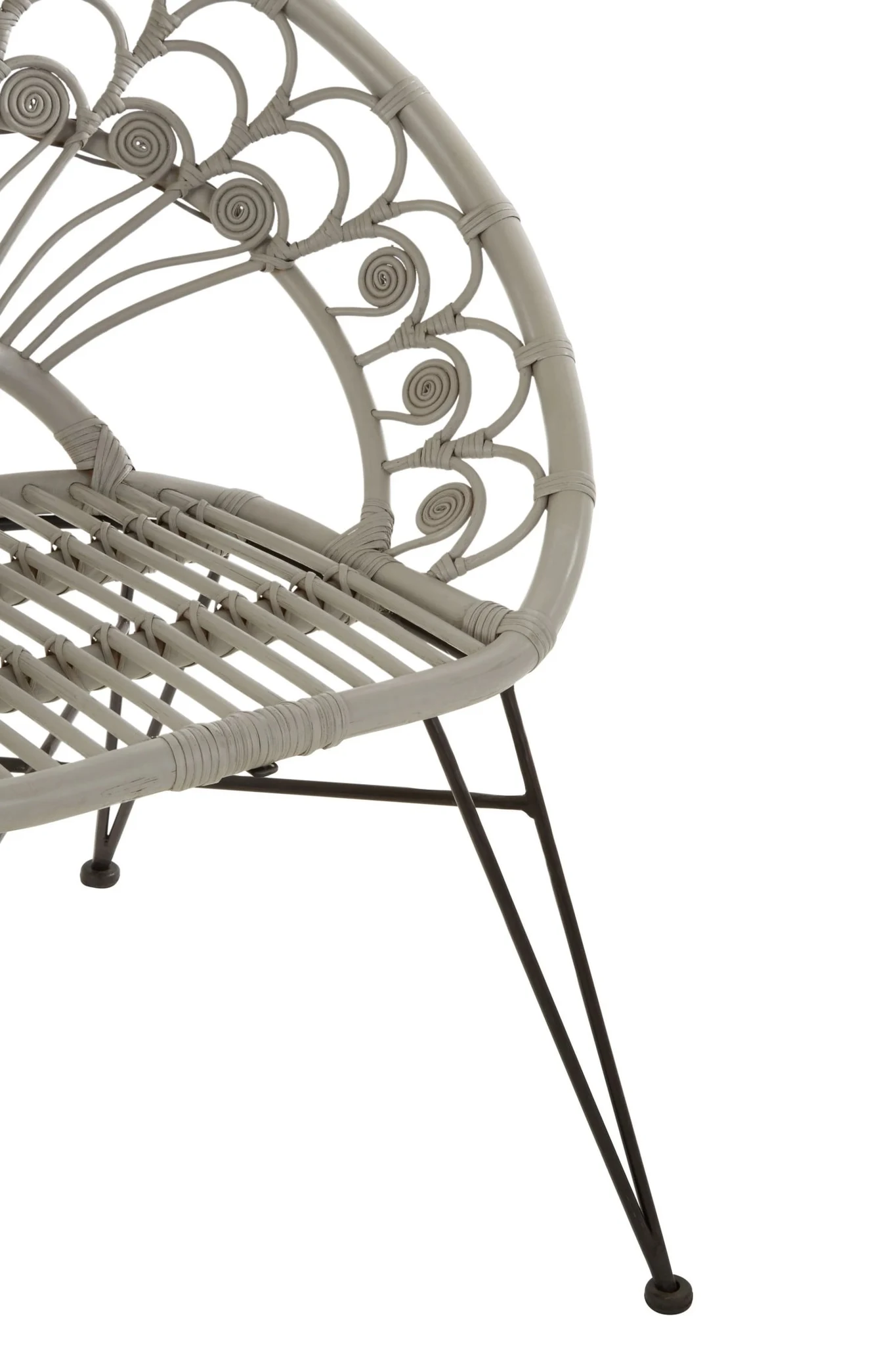Manado Grey Natural Rattan Chair - Seating, photo 5 of 6