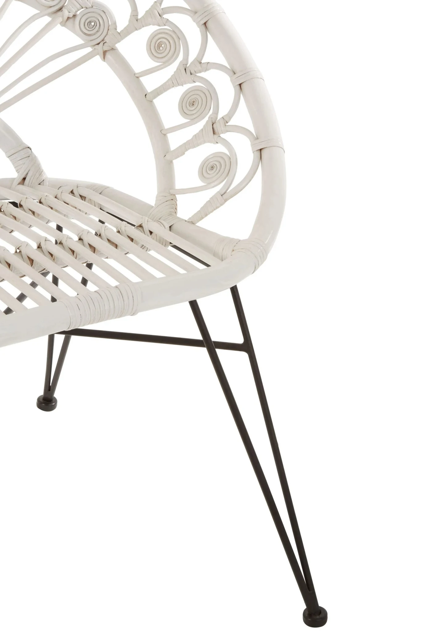 Manado White Natural Rattan Chair - Seating, photo 5 of 6