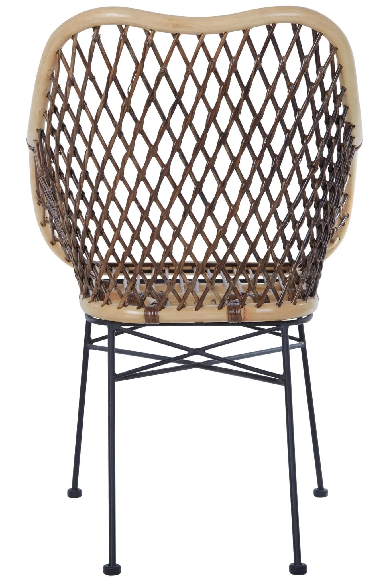 Manado Natural Rattan and Metal Chair - Seating, photo 3 of 7