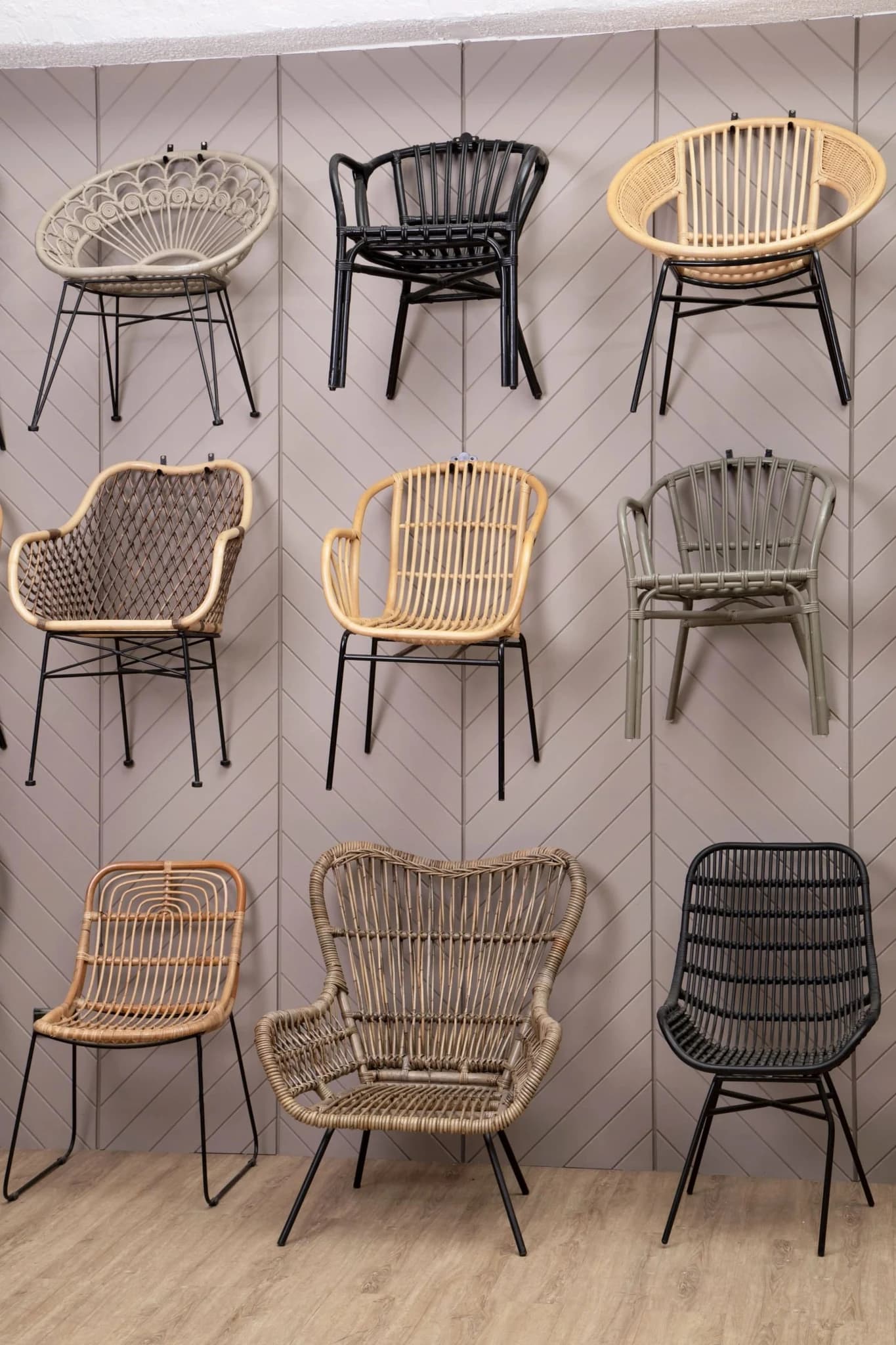 Manado Natural Rattan and Metal Chair - Seating, photo 2 of 7