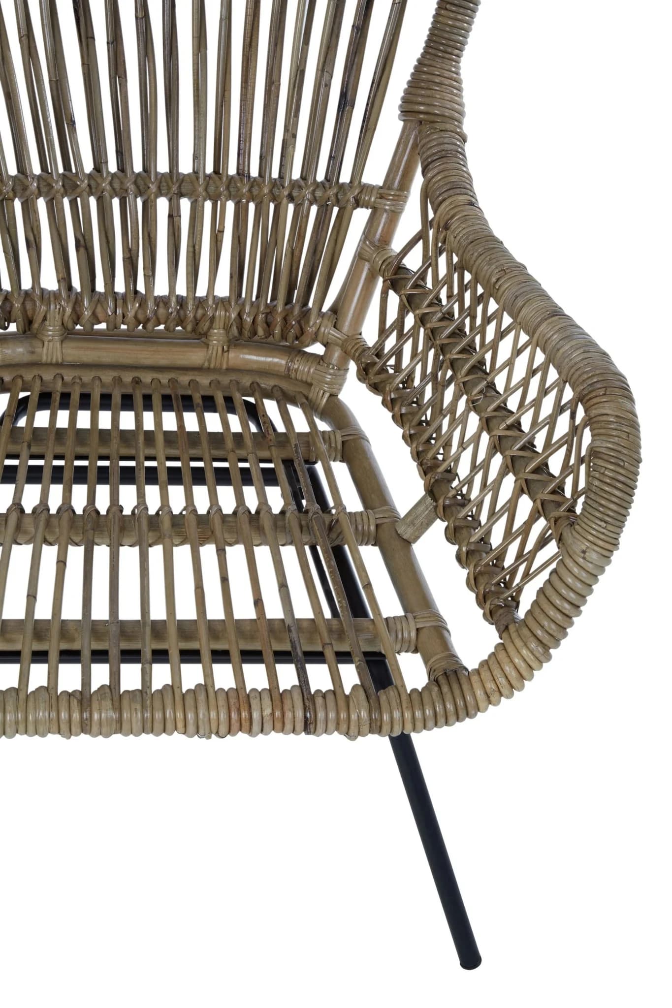 Manado Kubu Grey Rattan Chair - Seating, photo 8 of 8