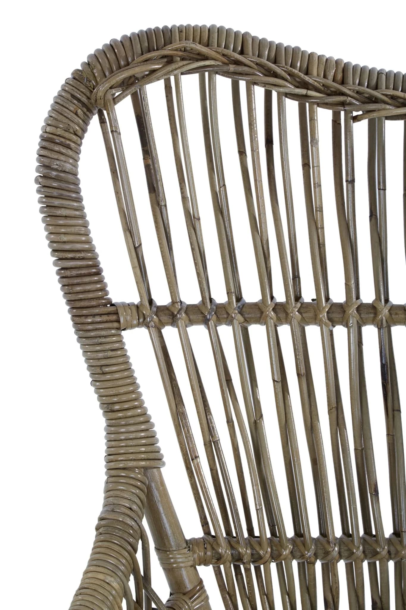 Manado Kubu Grey Rattan Chair - Seating, photo 7 of 8
