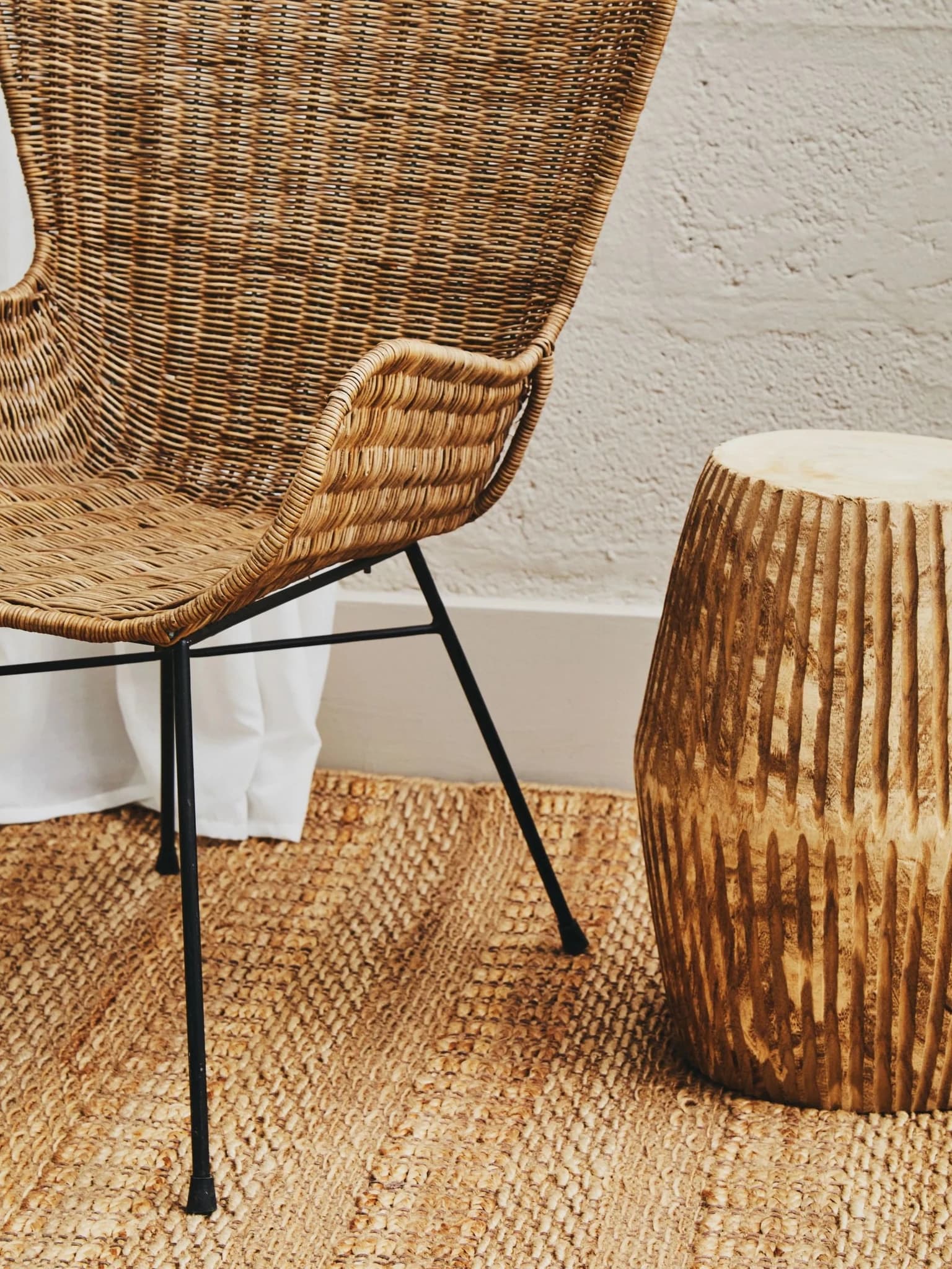 Manado Grey Wash Rattan Chair - Seating, photo 7 of 8