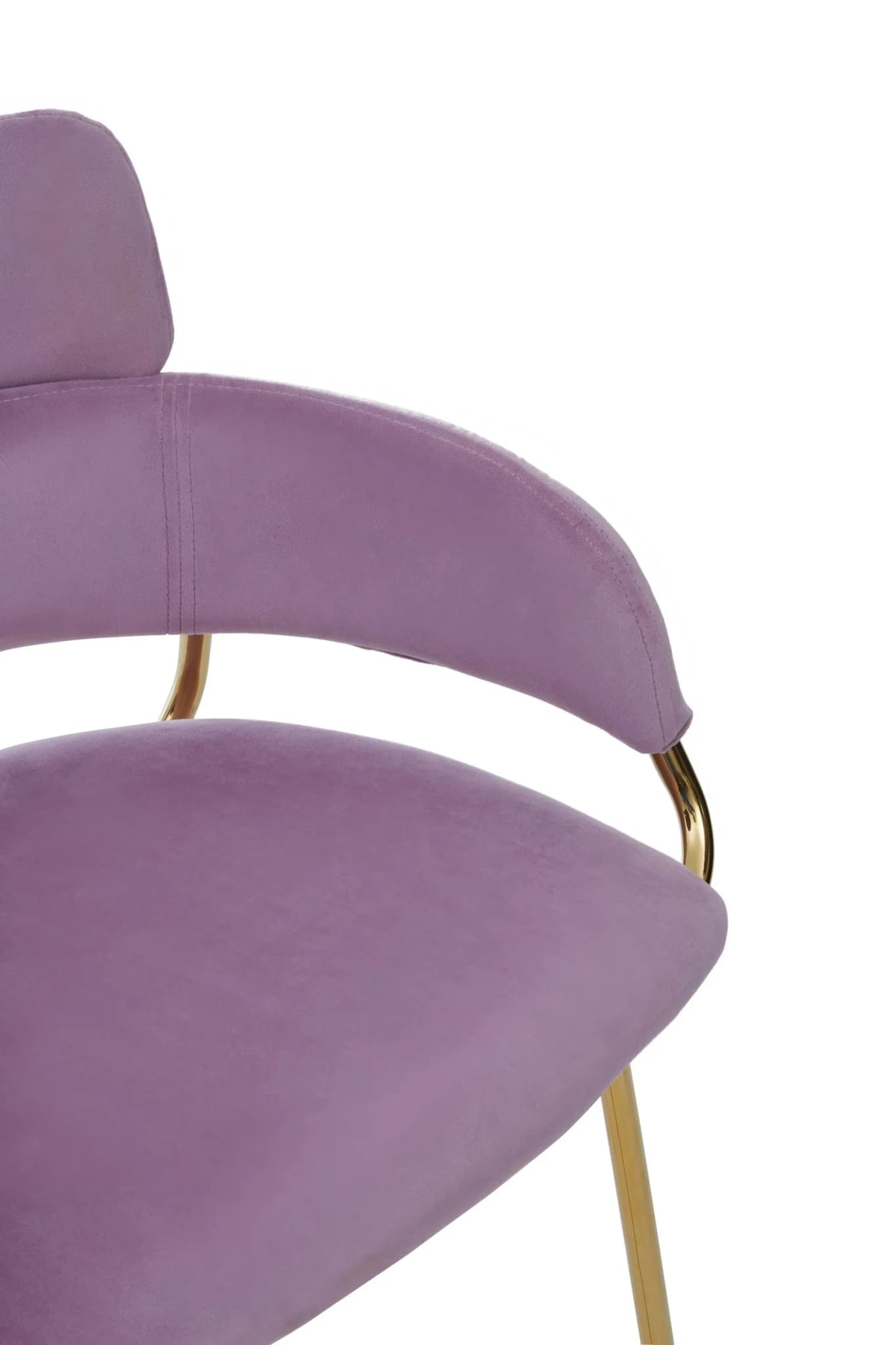 Tamzin Pink Velvet Bar Chair - Seating, photo 6 of 7