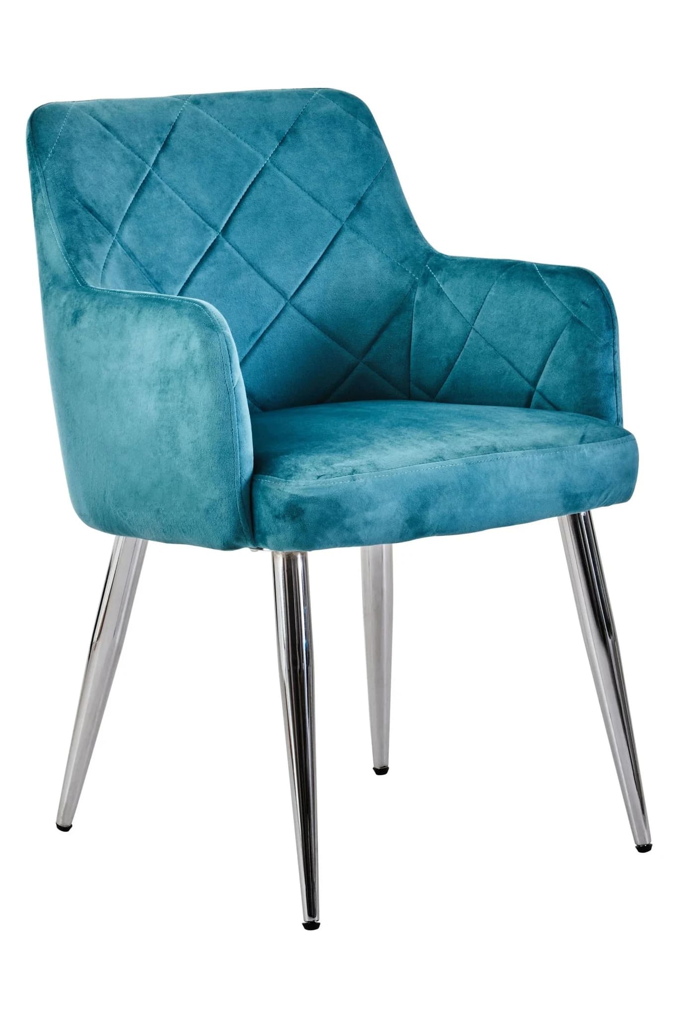 Tamzin Light Blue Splayed Dining Chair - Seating, photo 4 of 6