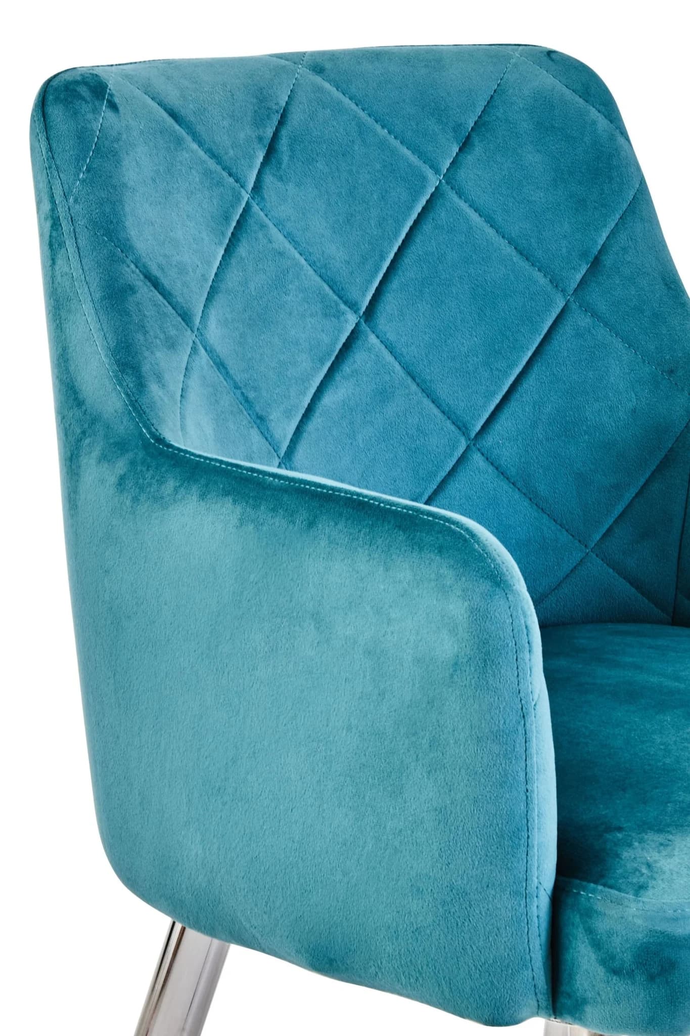Tamzin Light Blue Splayed Dining Chair - Seating, photo 6 of 6