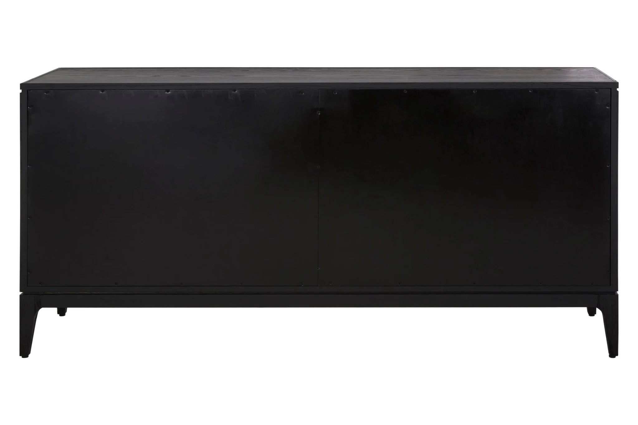 Salvar Black and Natural Oak Wood 4 Door Sideboard - Bookcases & shelving, photo 3 of 8