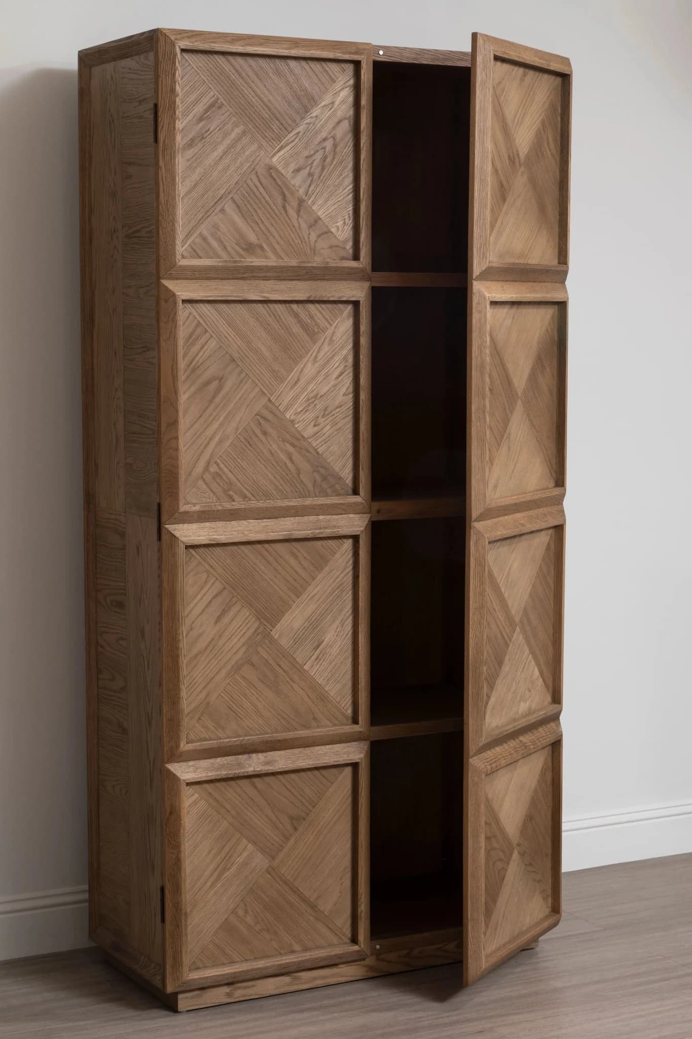 Salvar Natural Oak Wood Tall Cabinet - Bookcases & shelving, photo 4 of 8