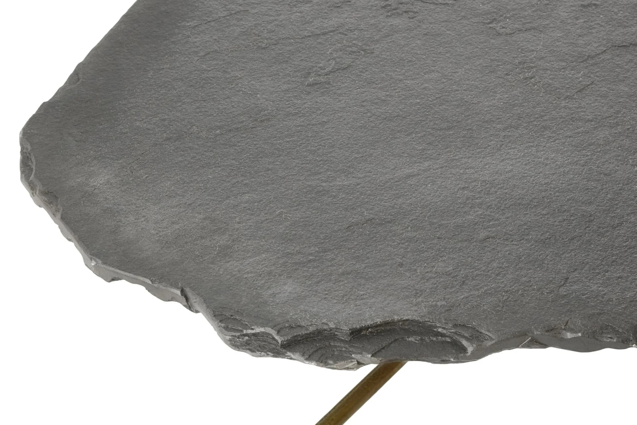 Rany Grey Stone Top Coffee Table - Tables, photo 4 of 4